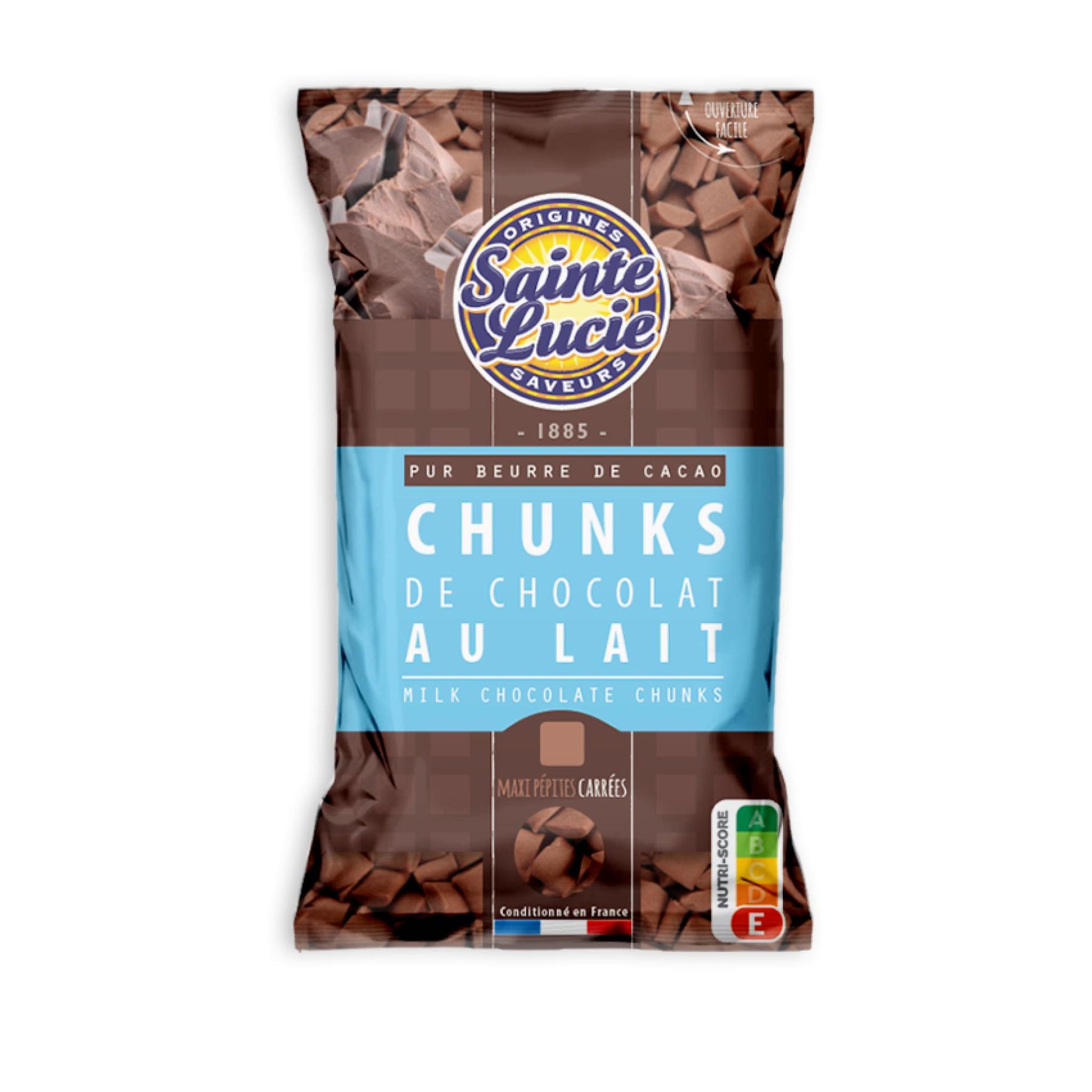 SAINTE LUCIE Pépites de chocolat au lait 100g