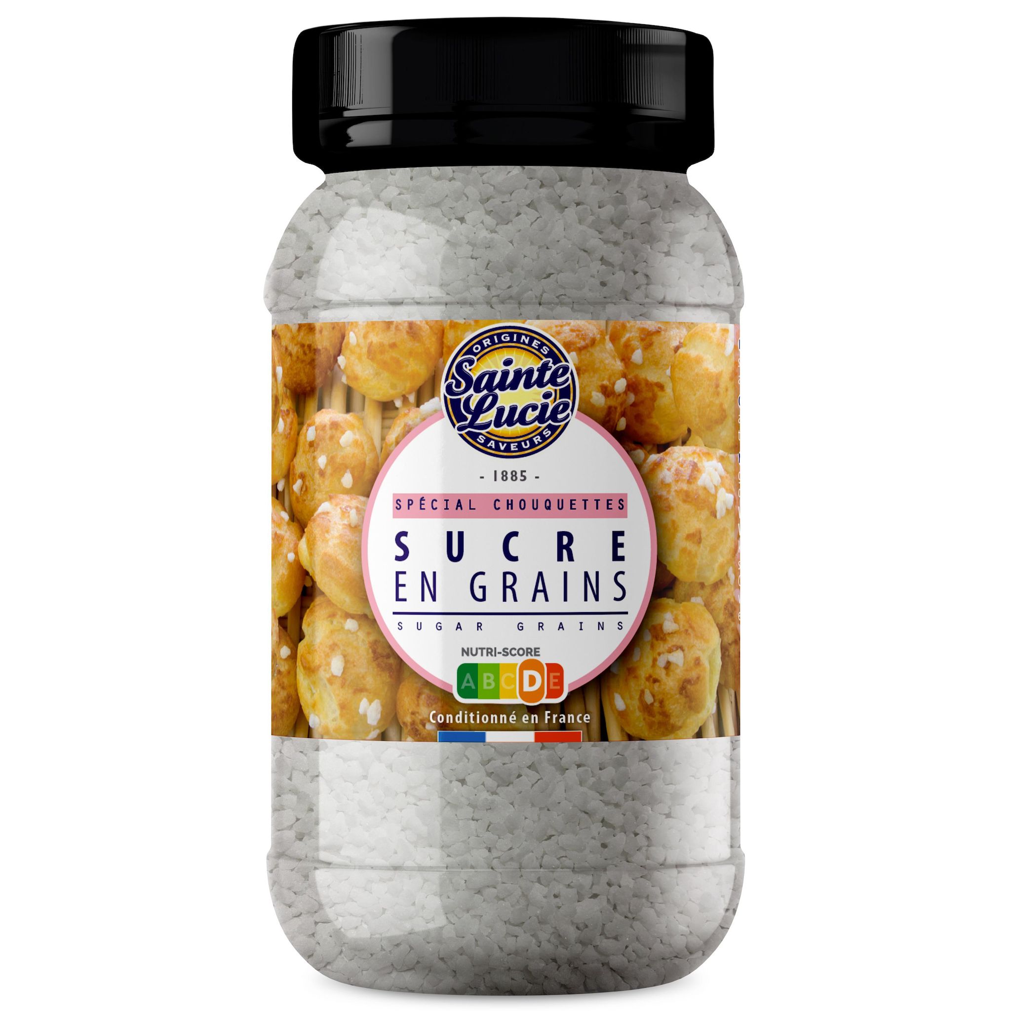 SAINTE LUCIE Sucre en grains spécial chouquettes 280g