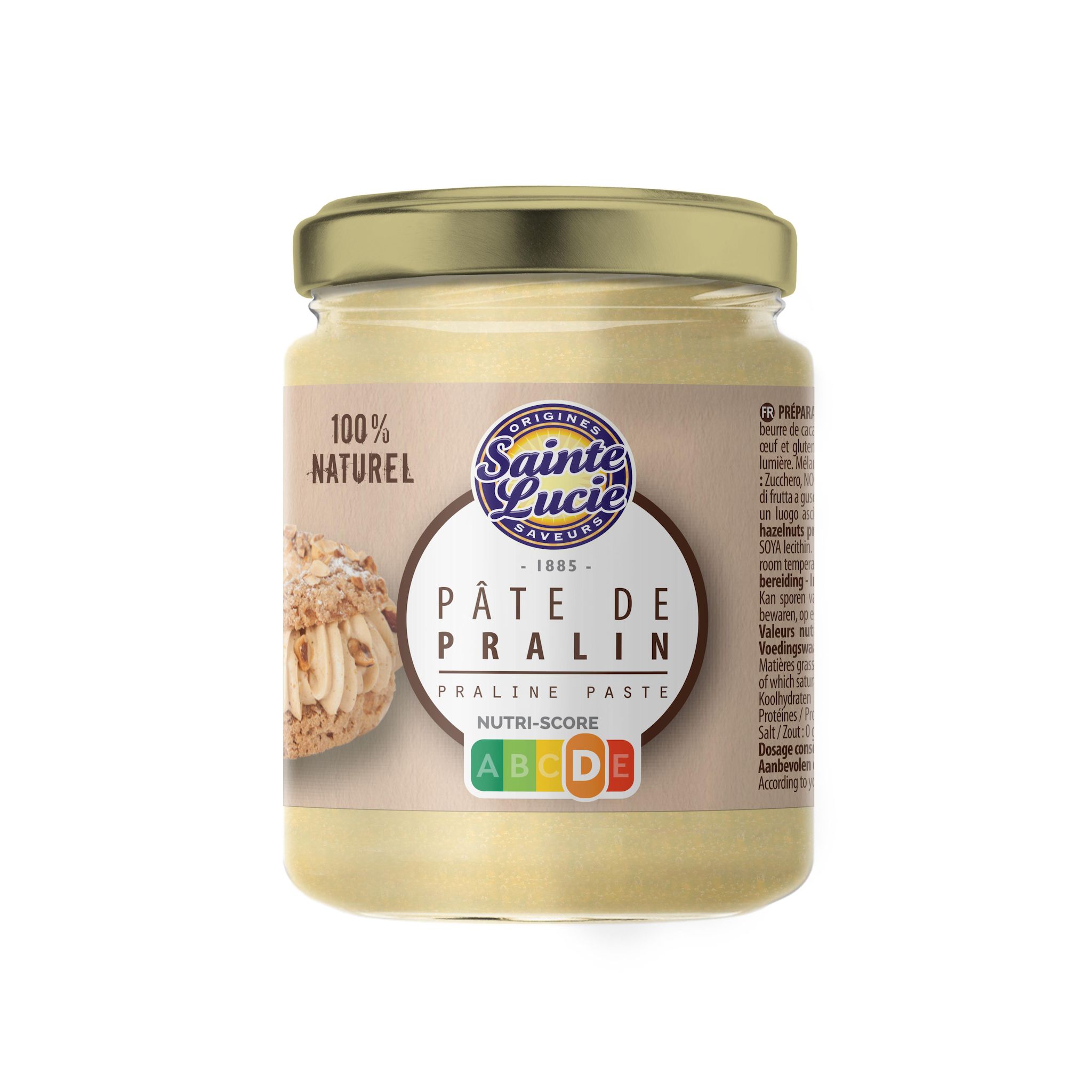 SAINTE LUCIE Pâte de pralin 225g