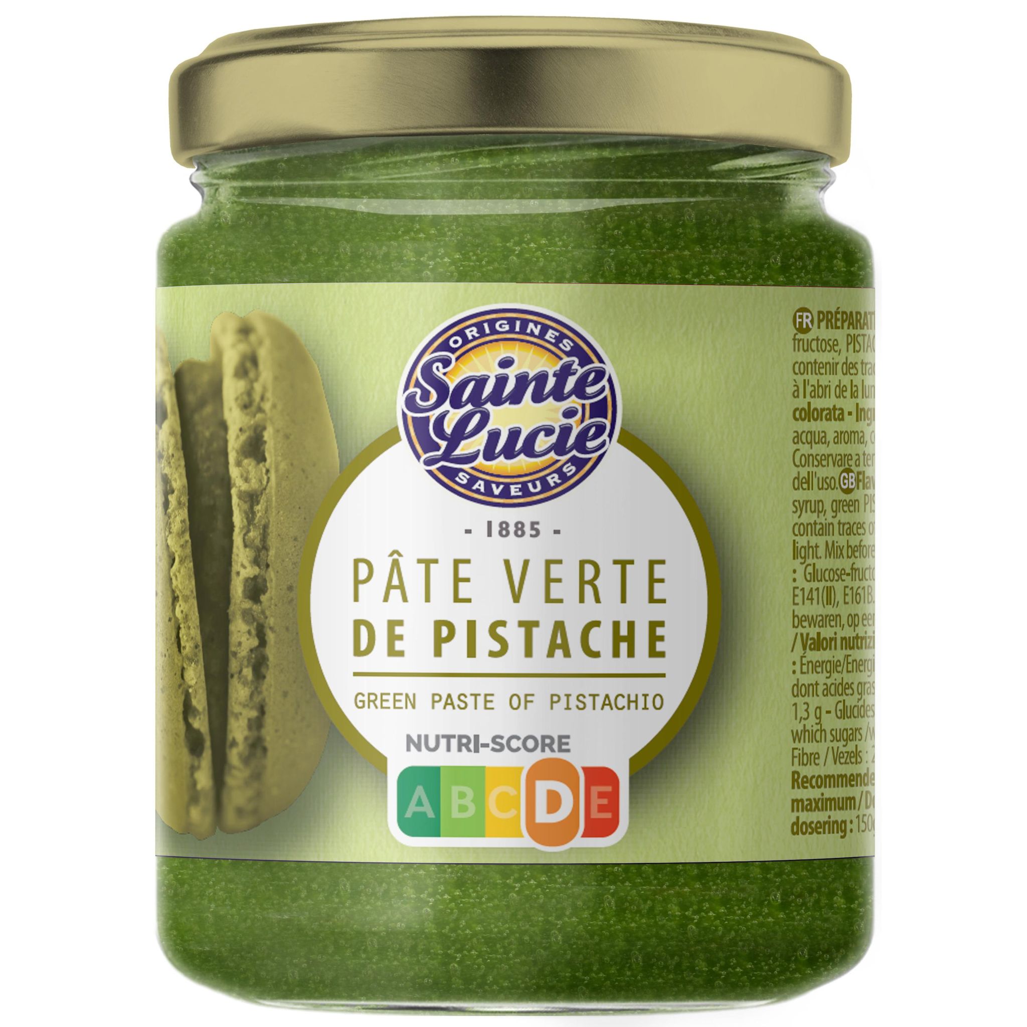 SAINTE LUCIE Pâte verte de pistache 220g