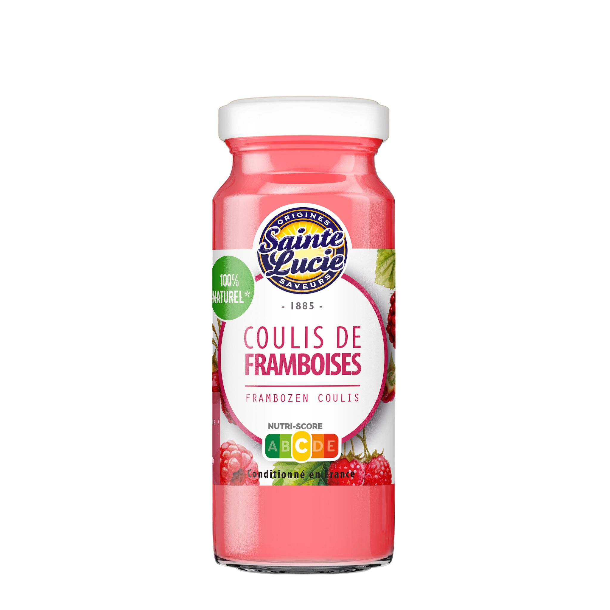 SAINTE LUCIE Coulis de framboise 110g