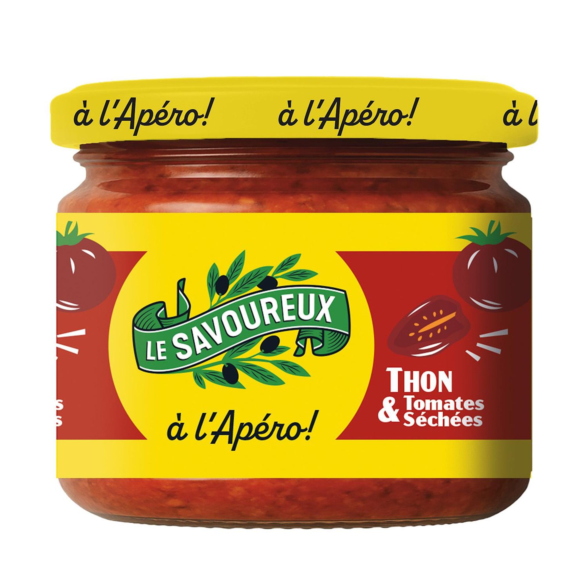 LE SAVOUREUX Tartinable de thon et tomates séchées 90g