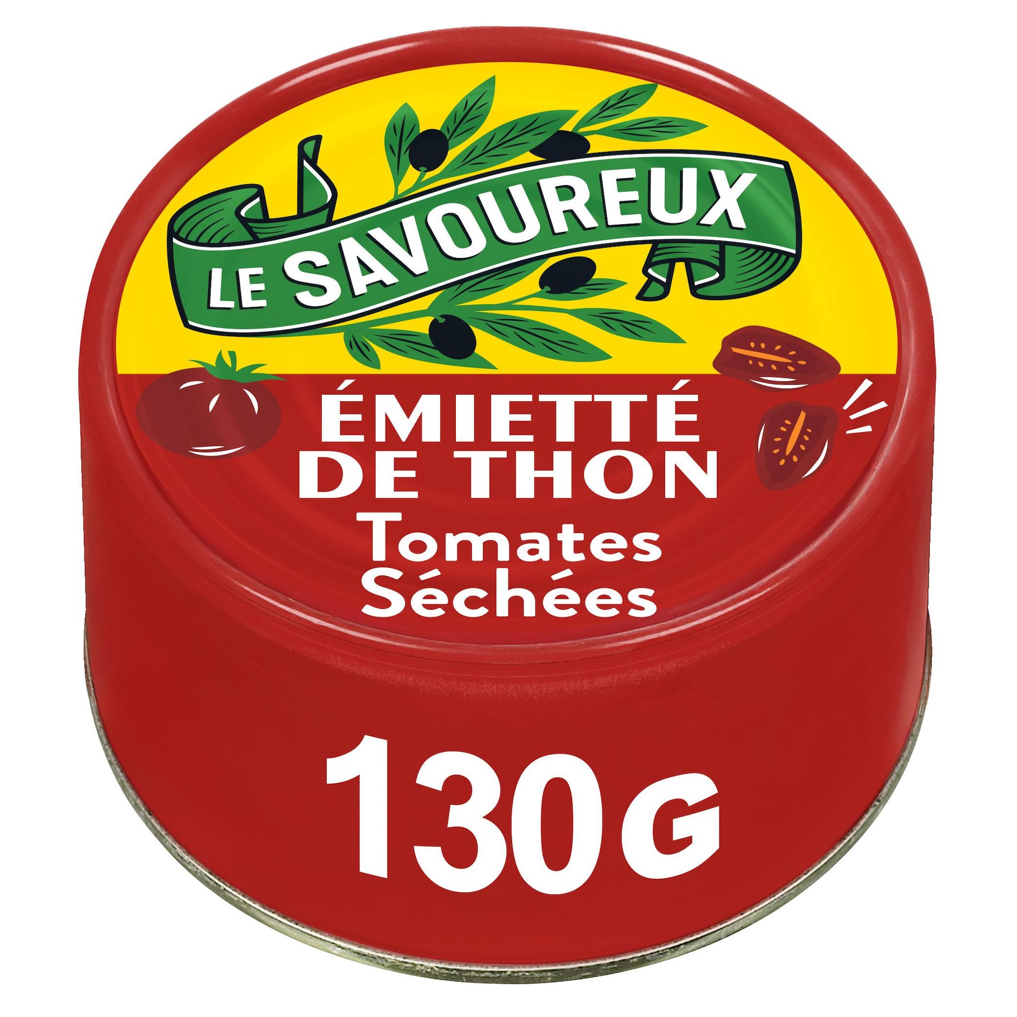 LE SAVOUREUX Émietté de thon et tomates séchées 130g
