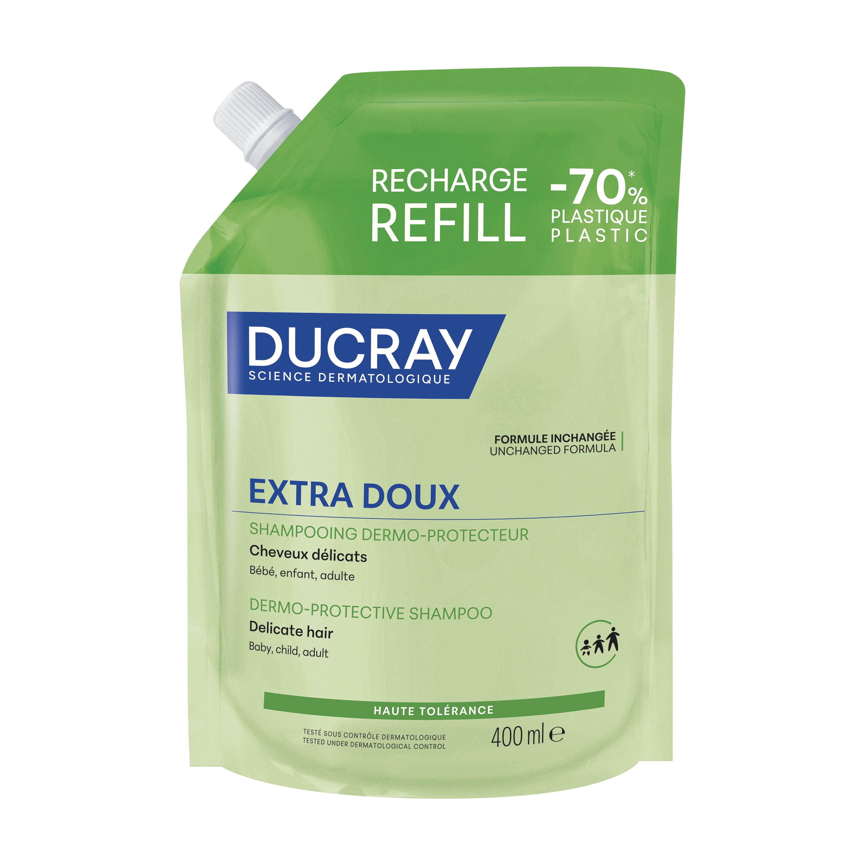 DUCRAY Extra doux Recharge shampooing dermo protecteur 400ml