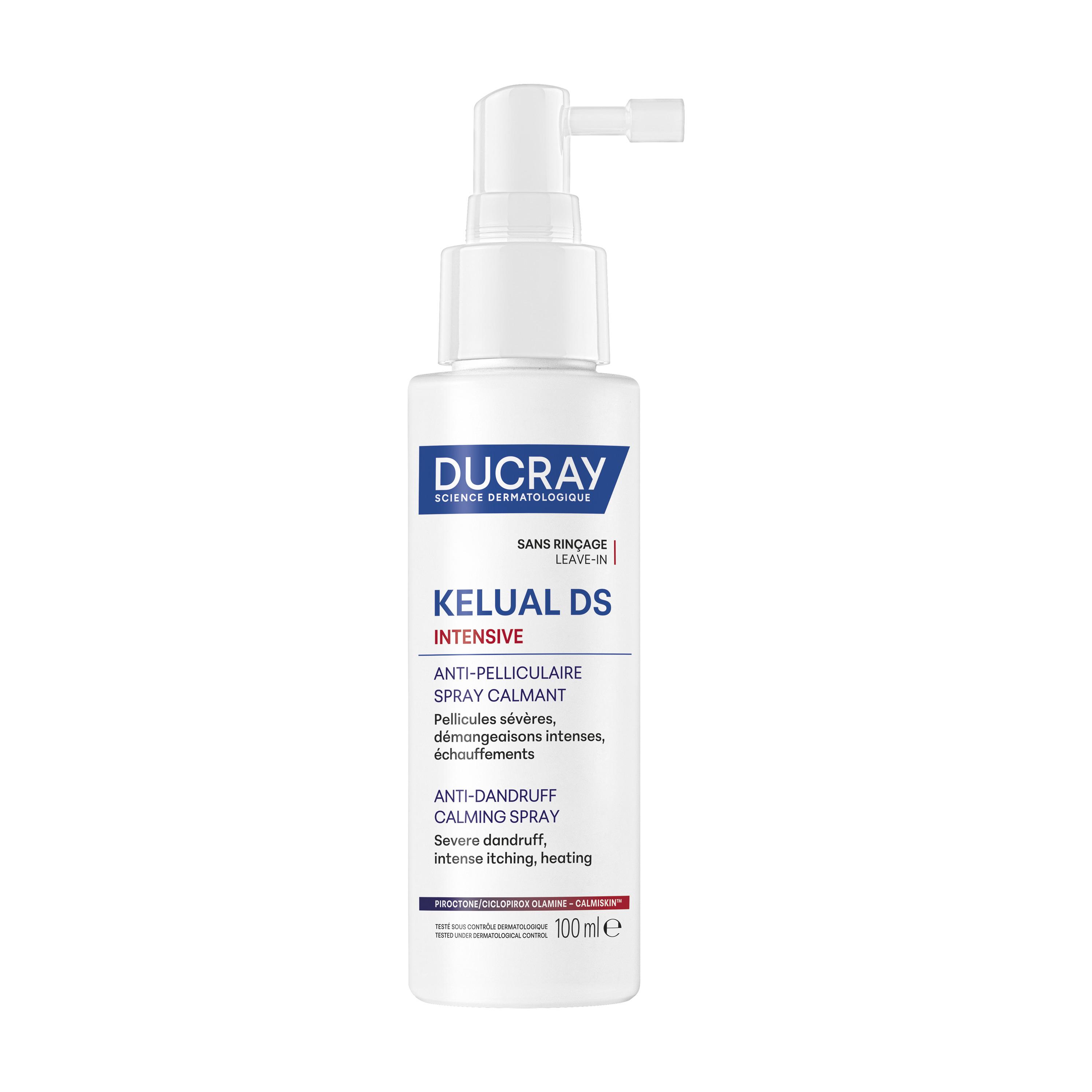 Voir la diapositive 2 : DUCRAY Kelual DS Spray calmant anti pelliculaire 100ml