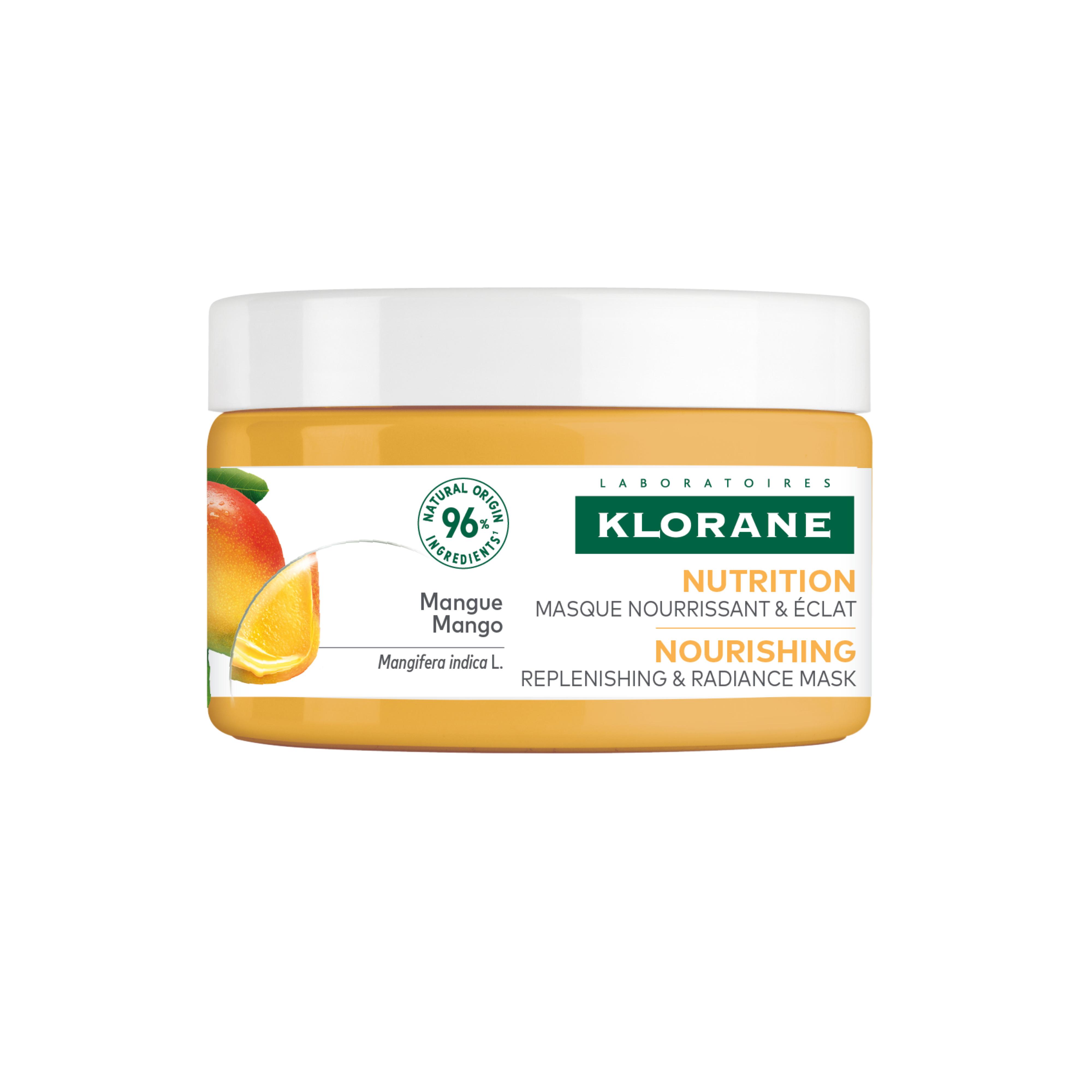 KLORANE Nutrition masque nourrissant et éclat à la mangue 250ml