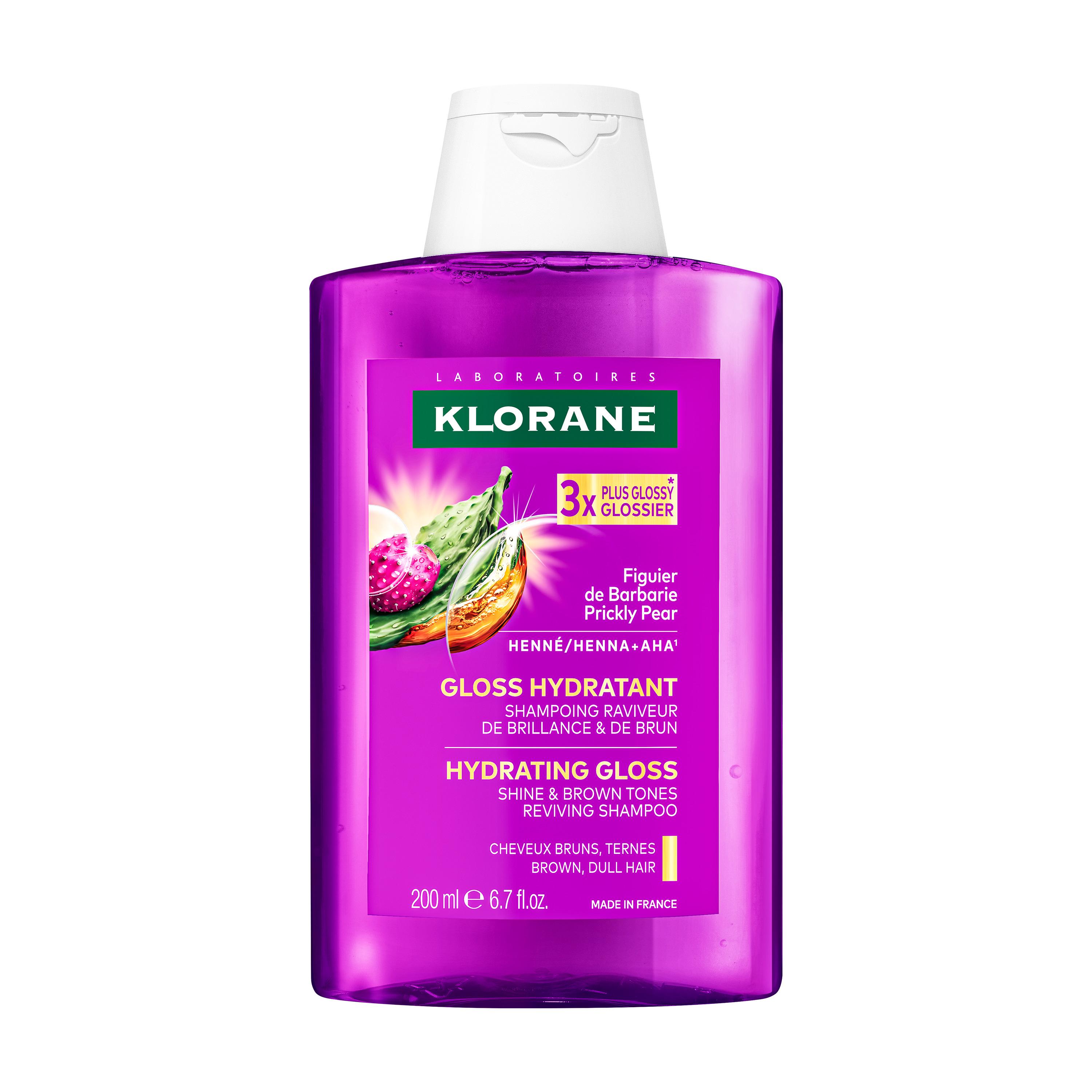 KLORANE Gloss Hydratant shampoing raviveur de brillance & de brun au figuier de barbarie 200ml