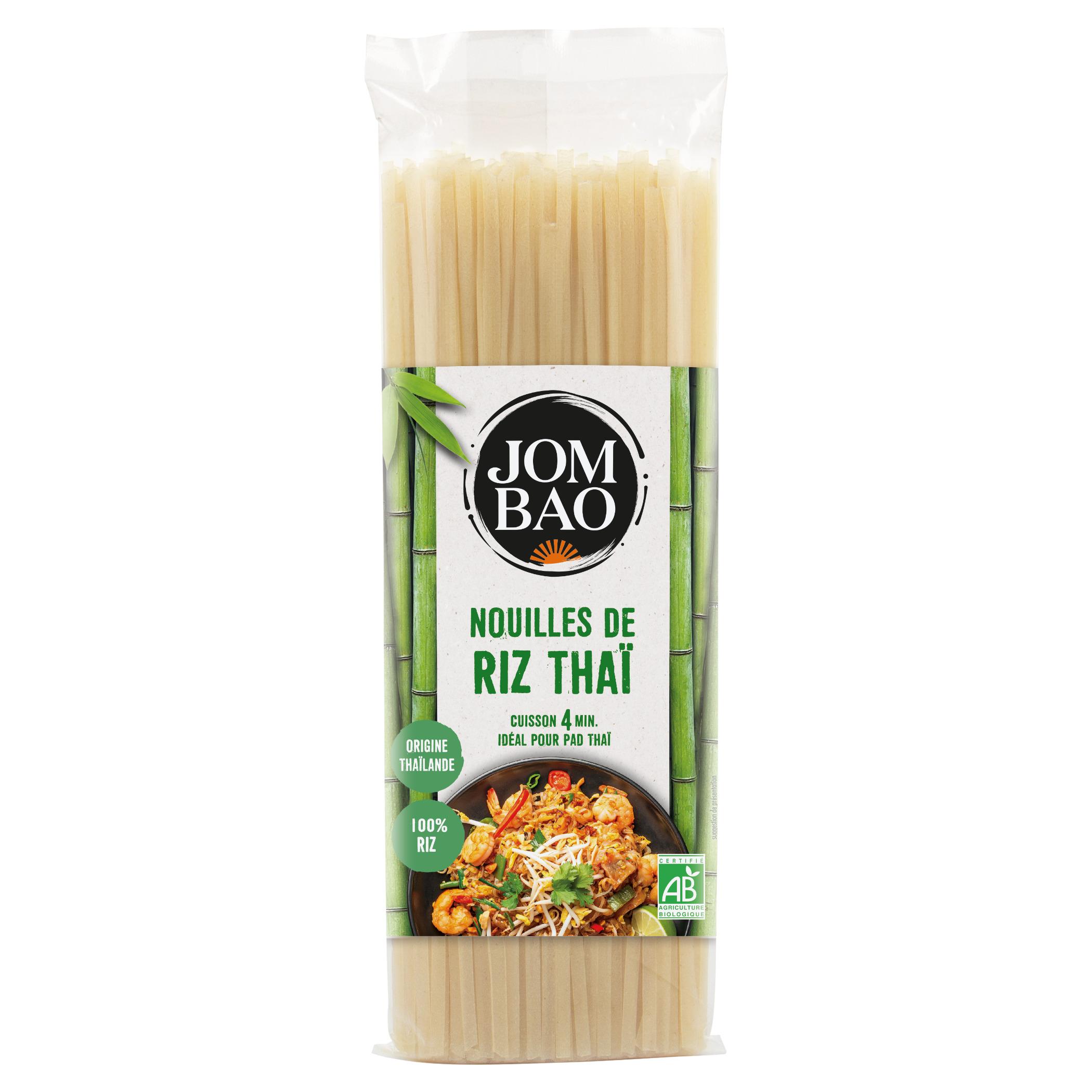 JOM BAO Nouilles de riz thaï bio 225g