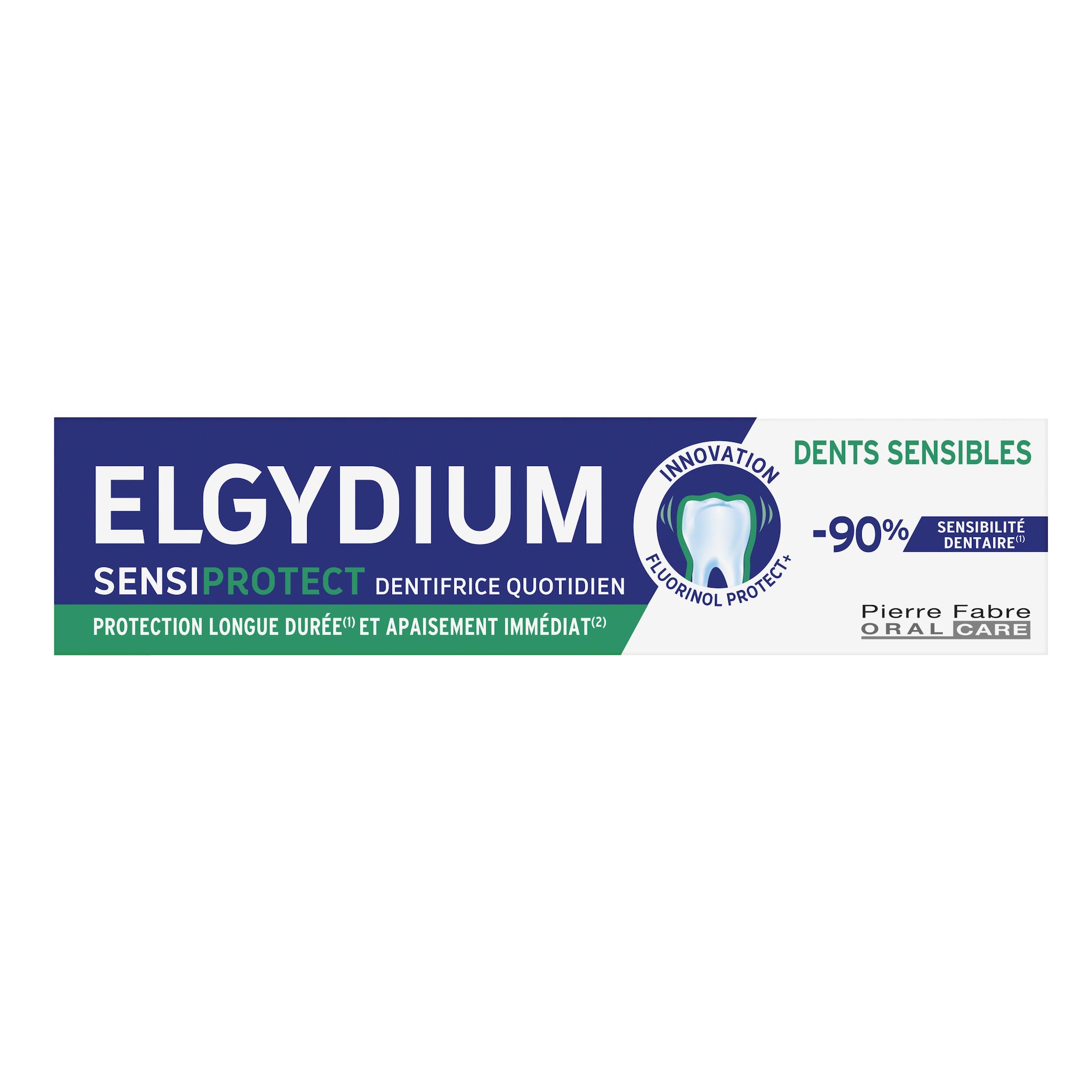 ELGYDIUM Sensiprotect Dentifrice dents sensibles 75ml