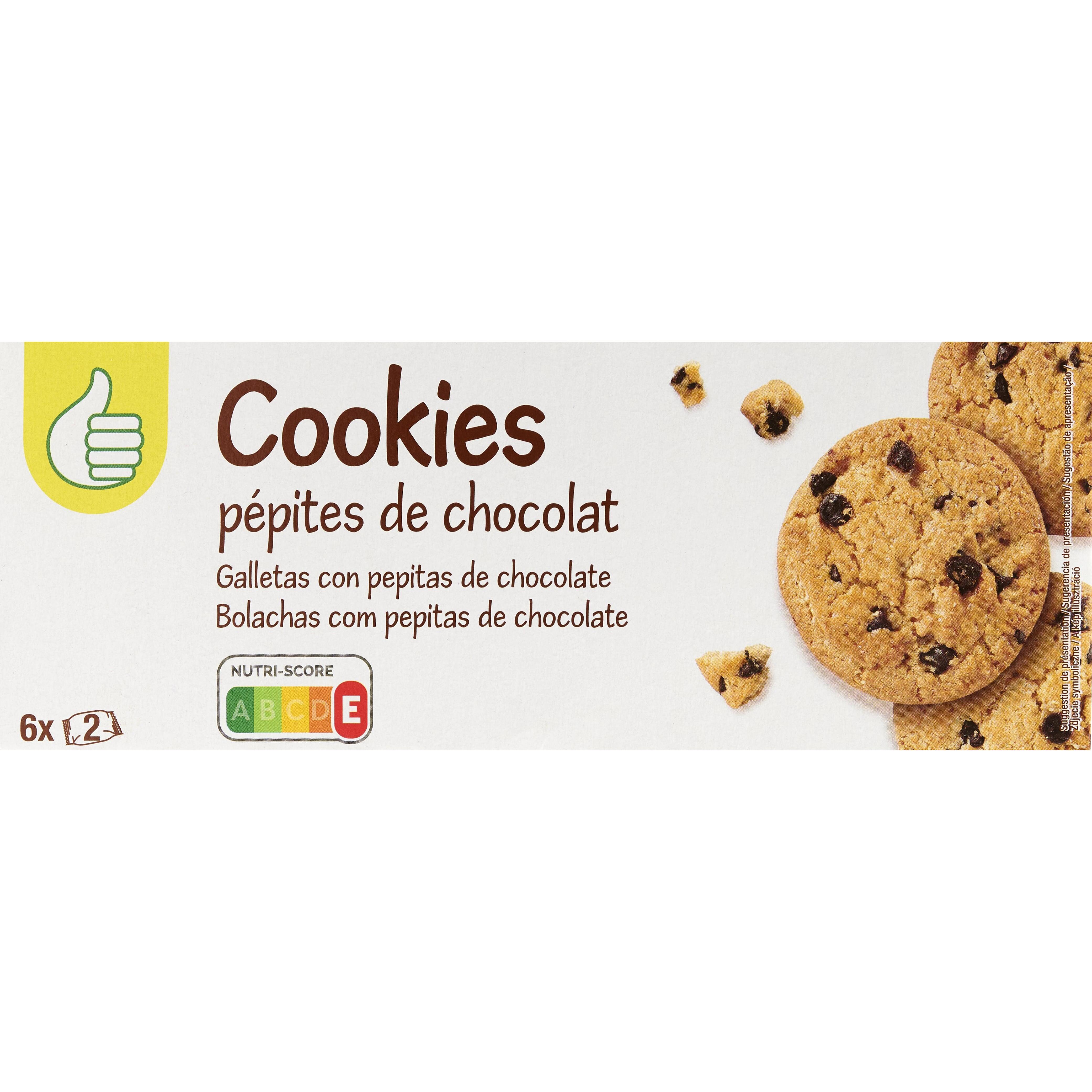 POUCE Cookies aux pépites de chocolat 200g