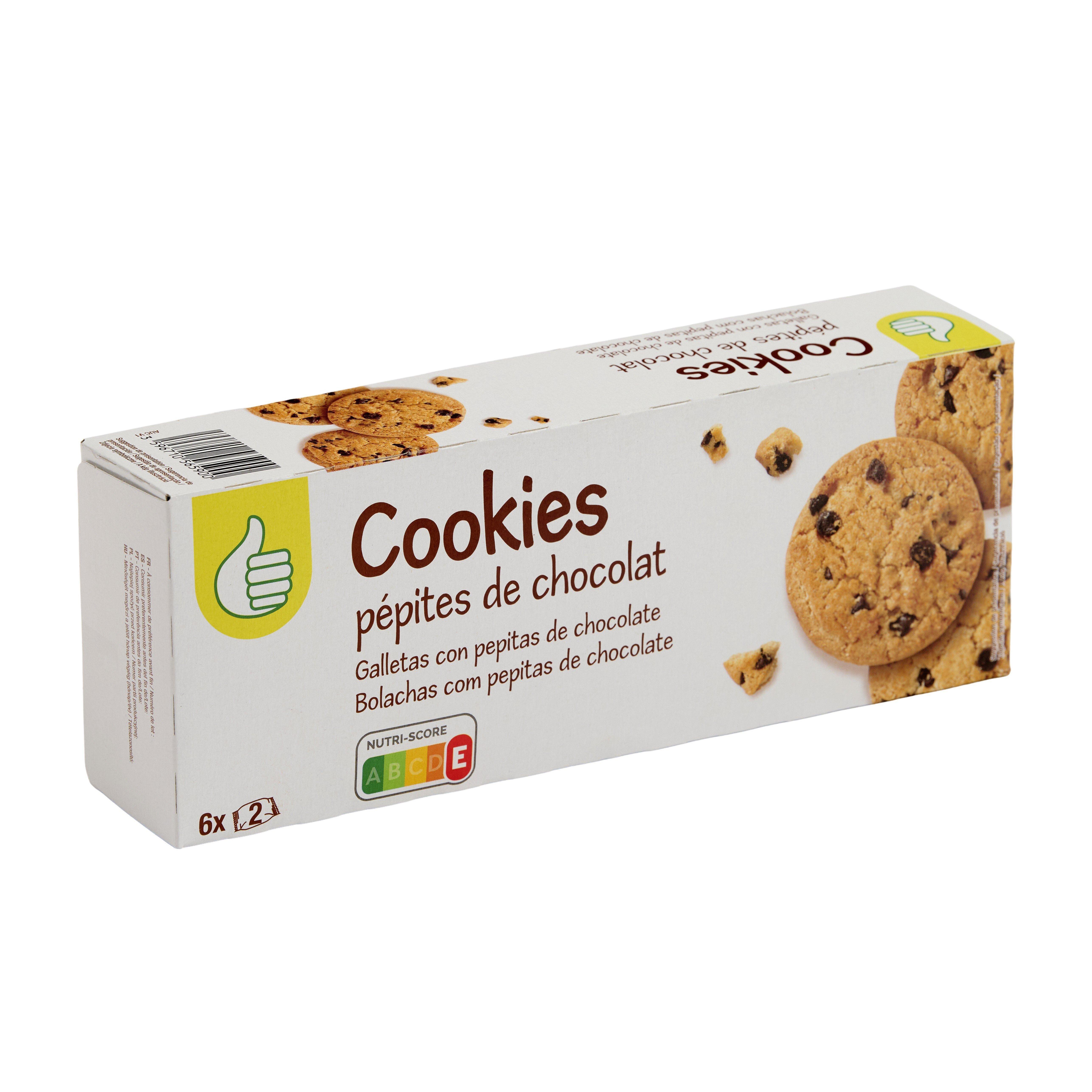 Voir la diapositive 4 : POUCE Cookies aux pépites de chocolat 200g