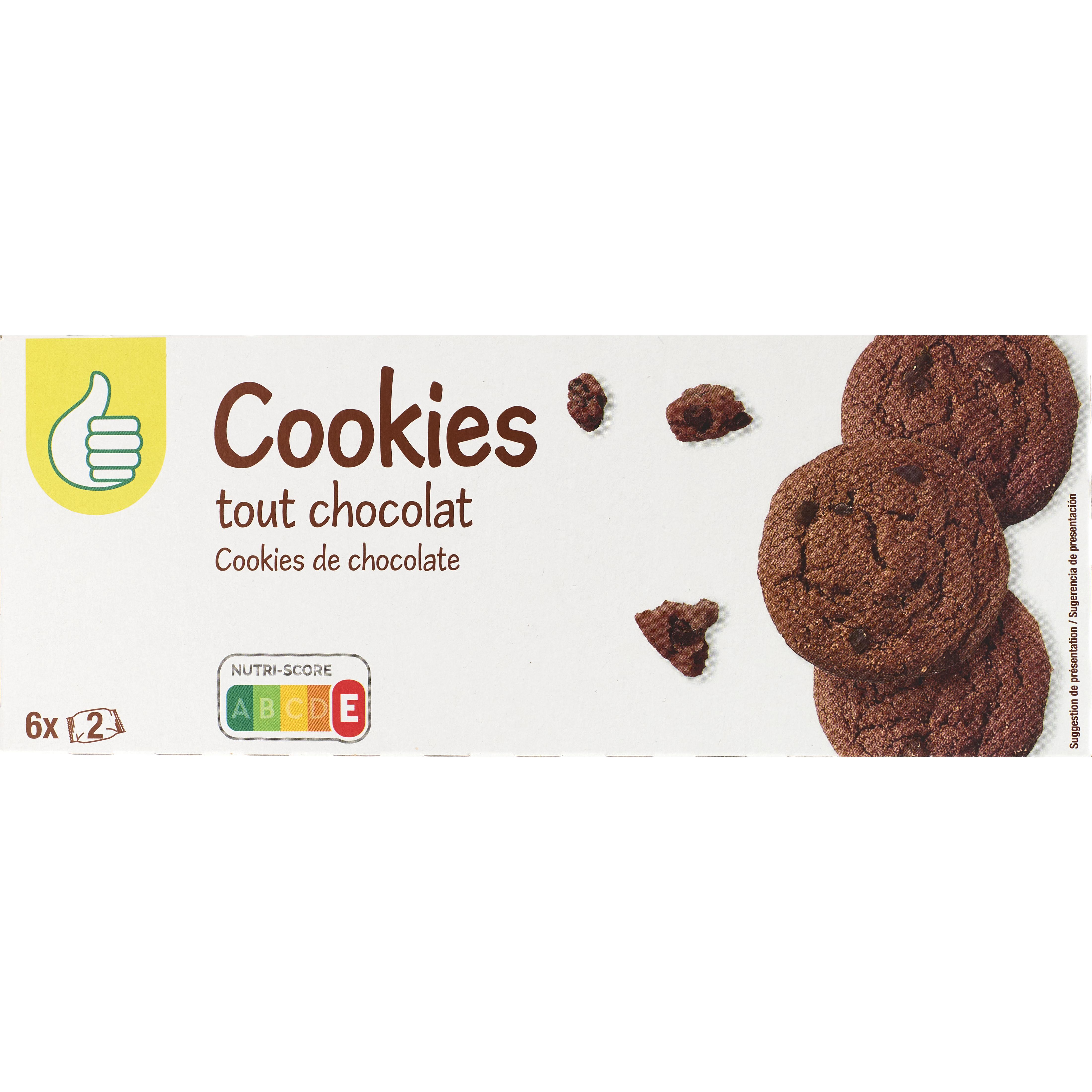 POUCE Cookies tout chocolat 200g
