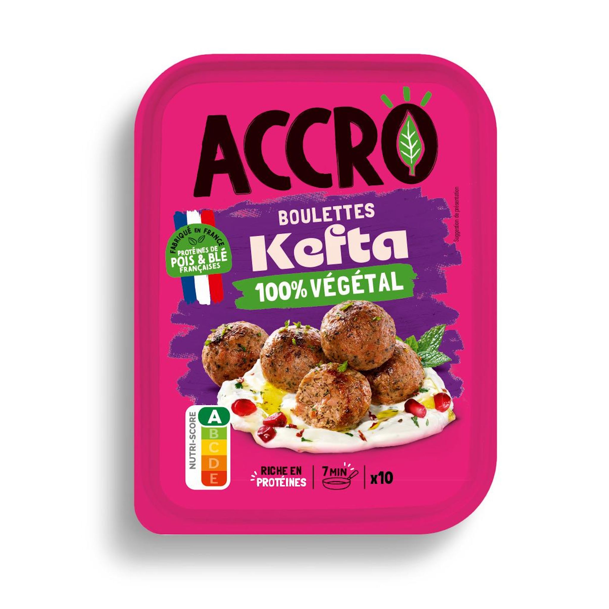 ACCRO Boulettes kefta 100% végétal 200g