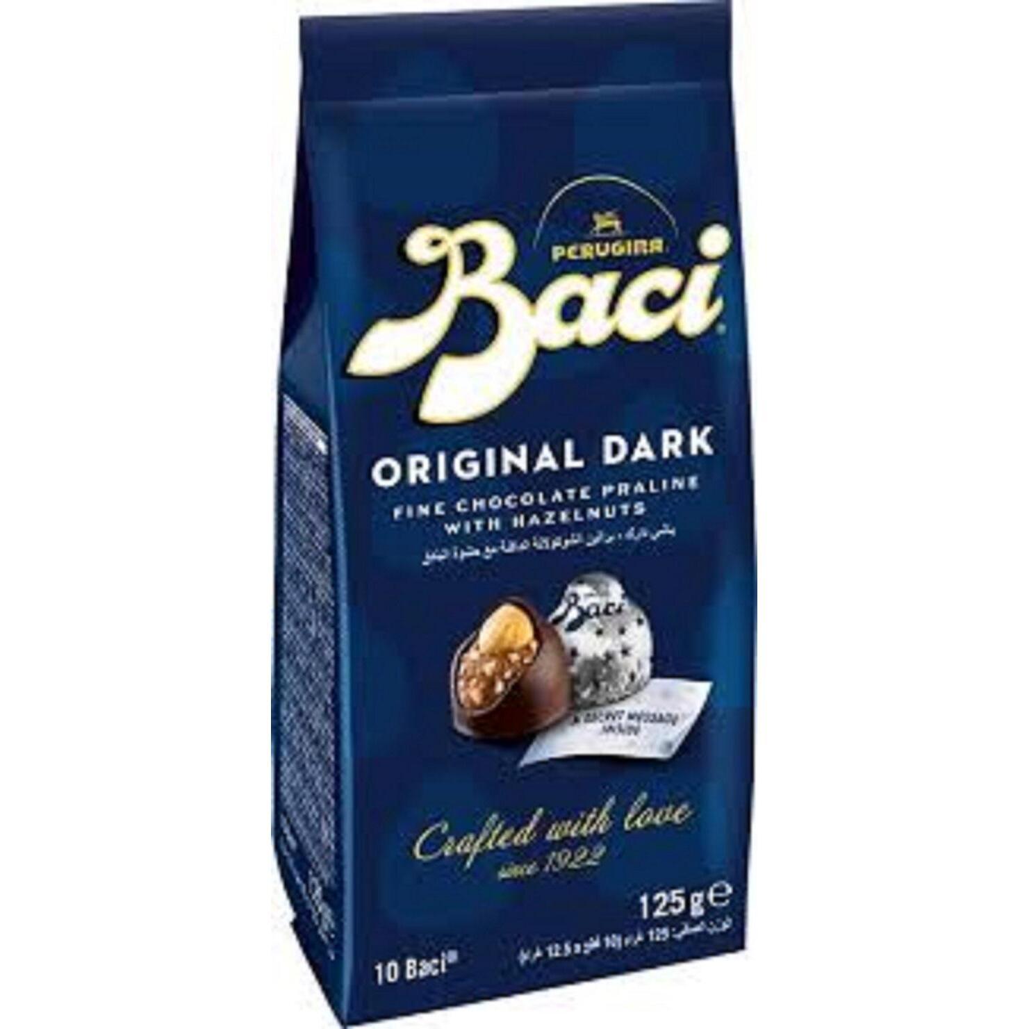 Assortiment de bouchées de chocolat noir en sachet 125g