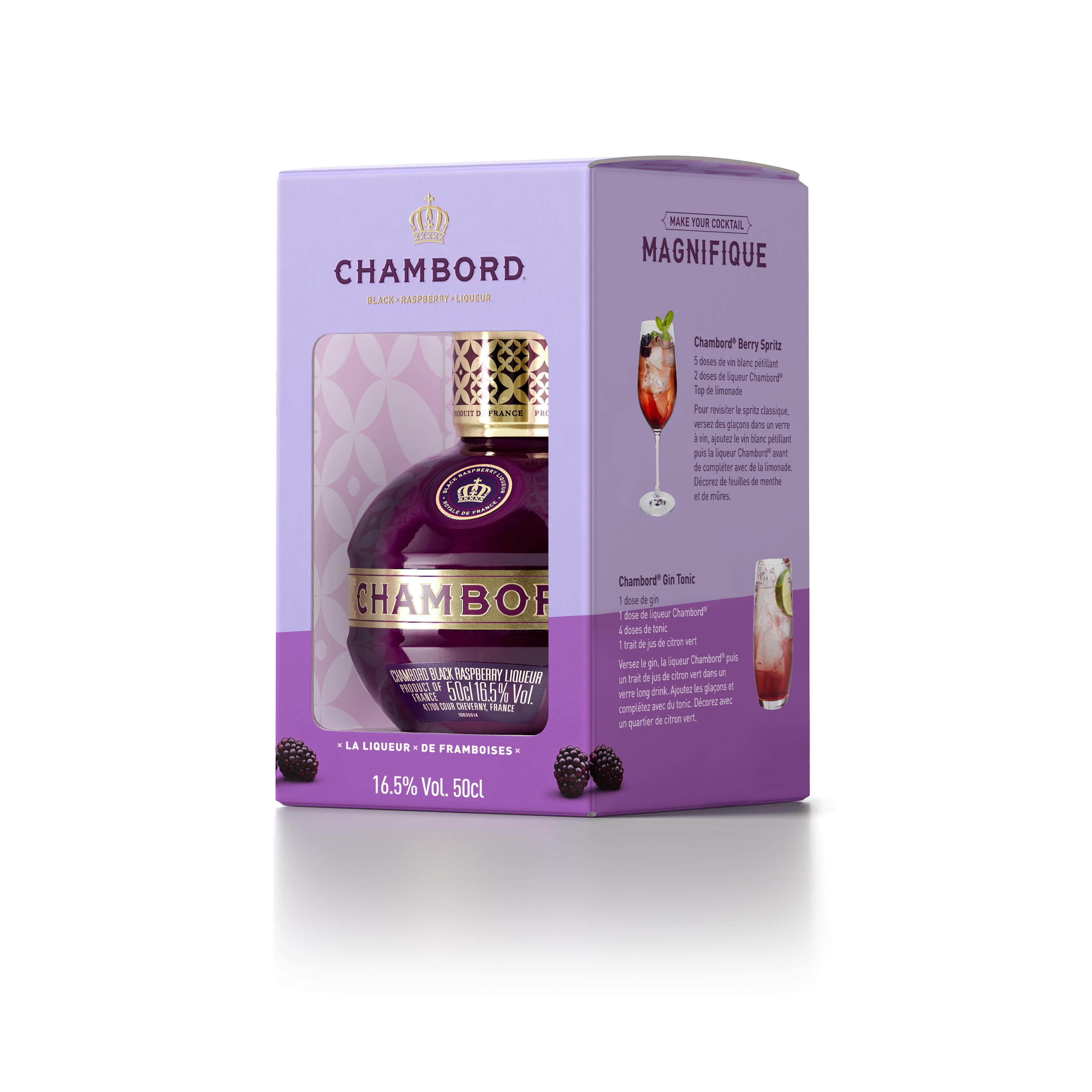 CHAMBORD Liqueur de framboises 16,5% 50cl