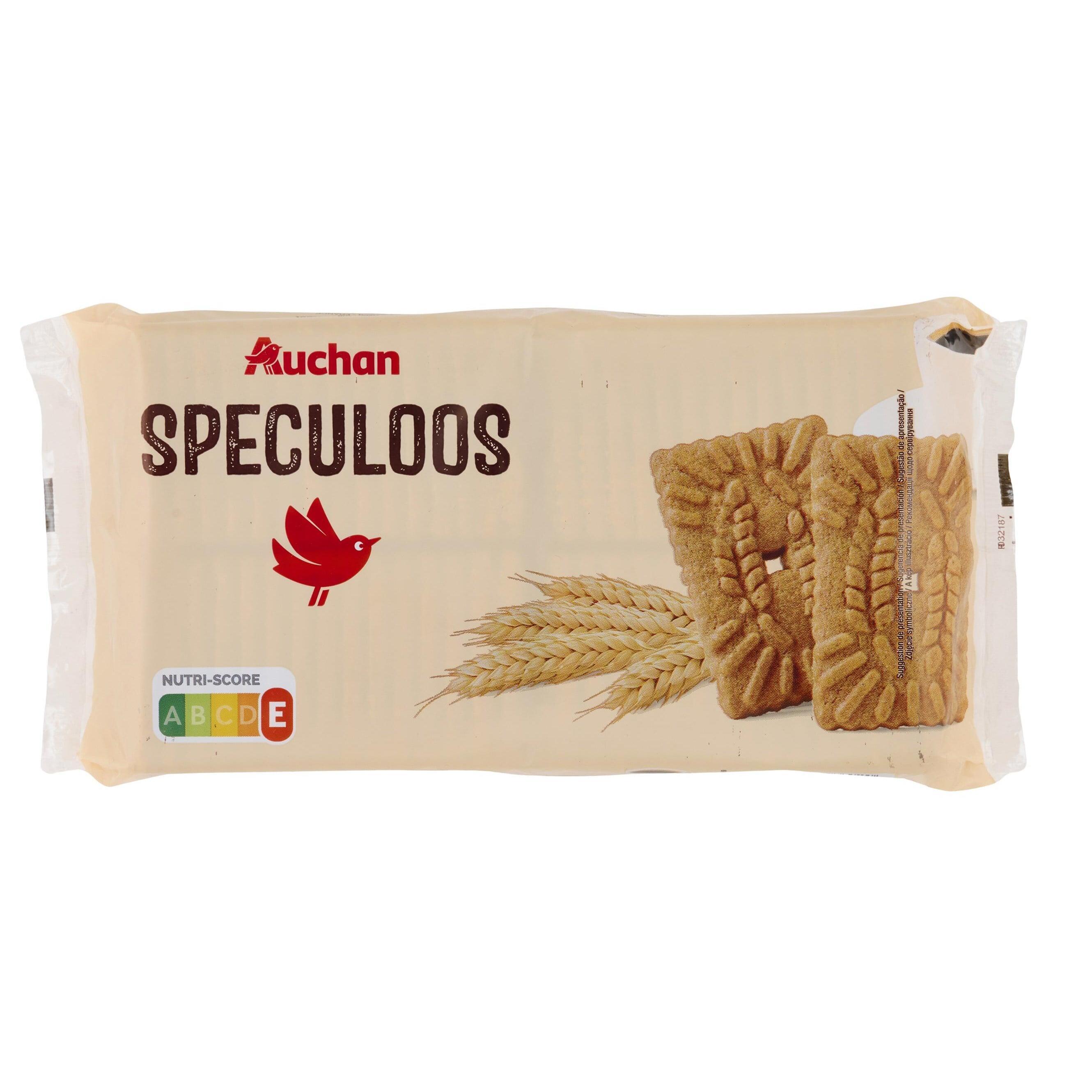 AUCHAN Speculoos biscuits sablés croquants 500g