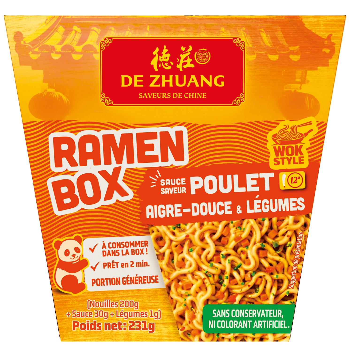 DEZHUANG Box poulet aigre douce 231g