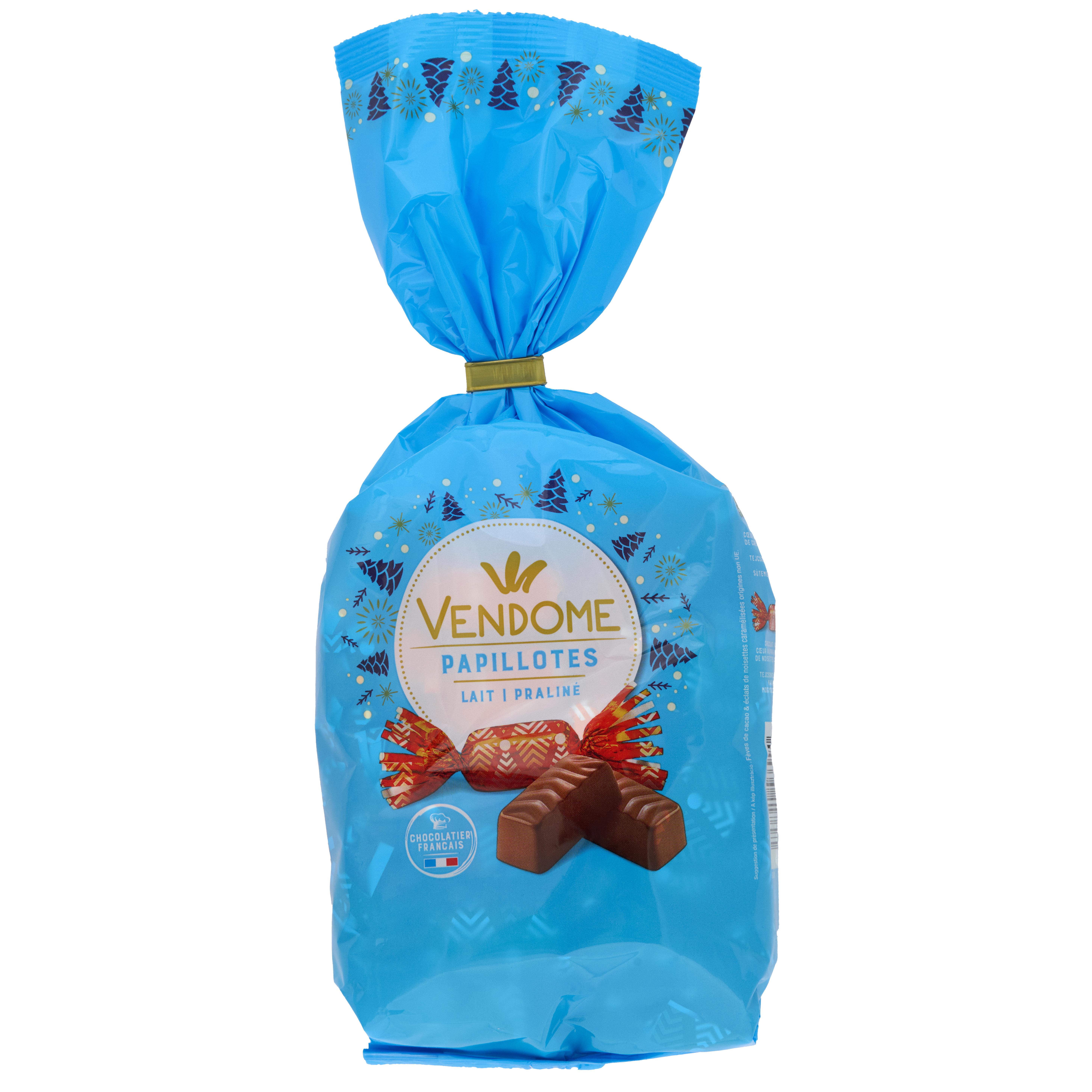 VENDOME Papillotes lait praliné en sachet 300g