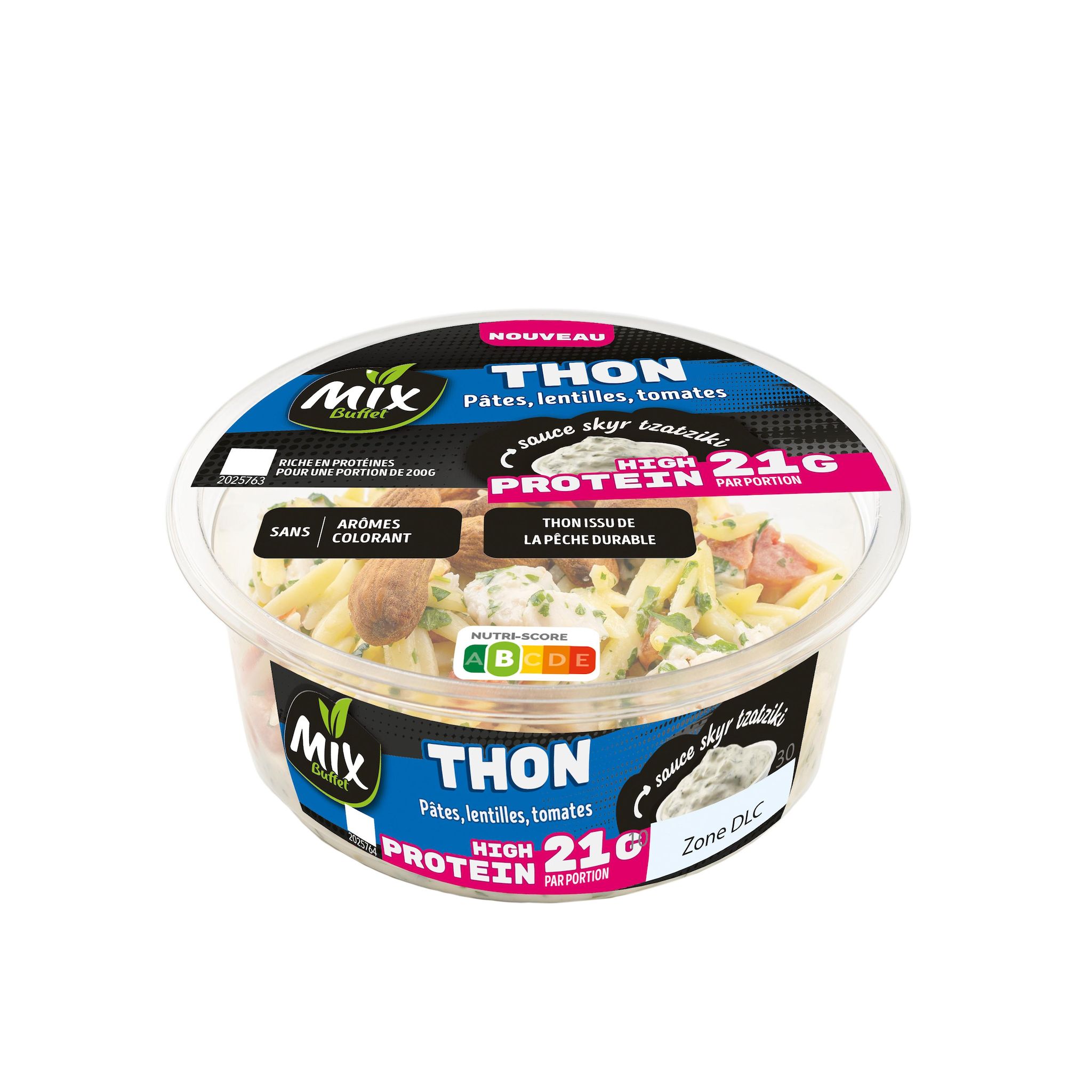 MIX BUFFET Salade hyper protéinée au thon 200g