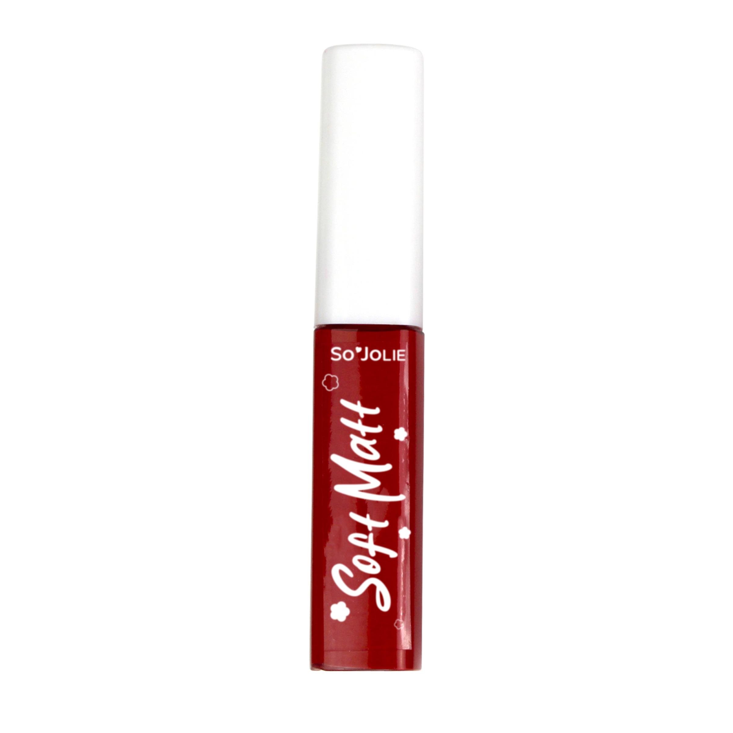 SO JOLIE Soft Matt Rouge à lèvres liquide flaming red 8ml