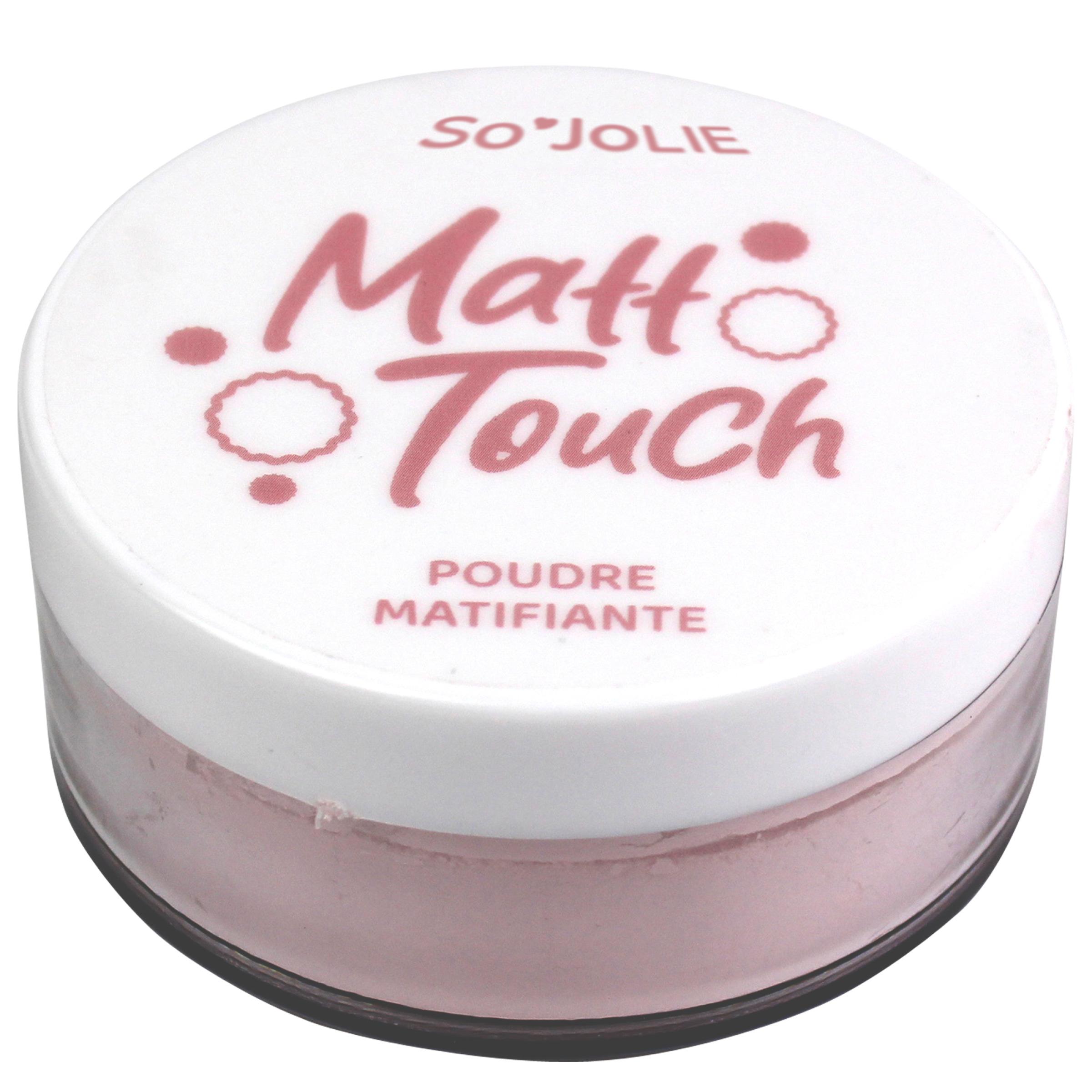 SO JOLIE Matt Touch Poudre matifiante so pink 20g
