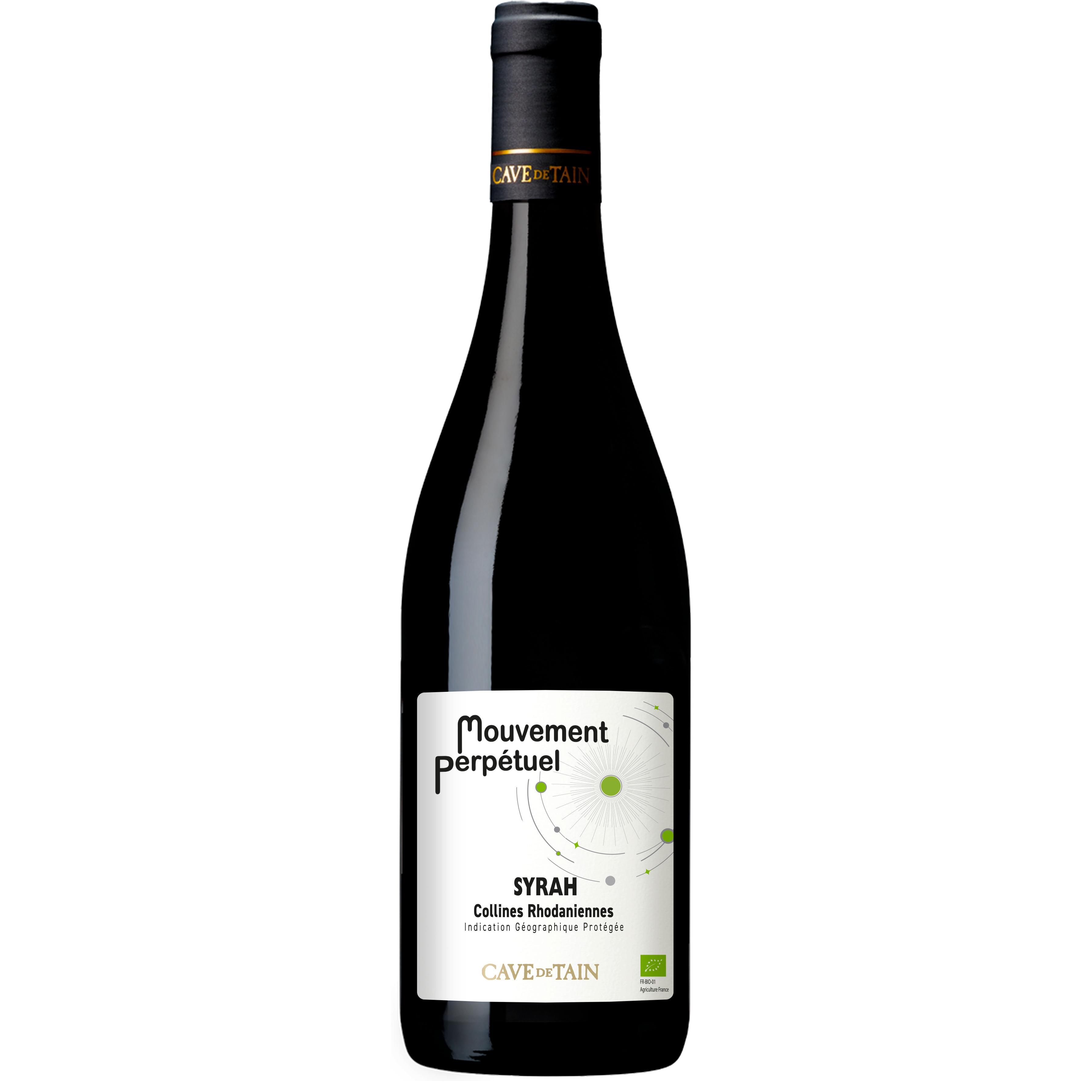 IGP collines rhodaniennes rouge bio 75cl