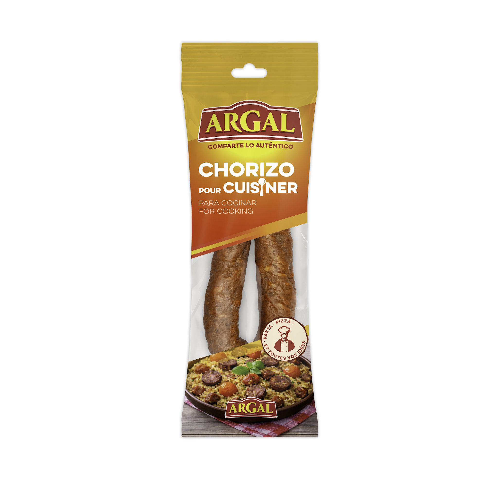 ARGAL Chorizo à cuisiner goût peu épicé 200g