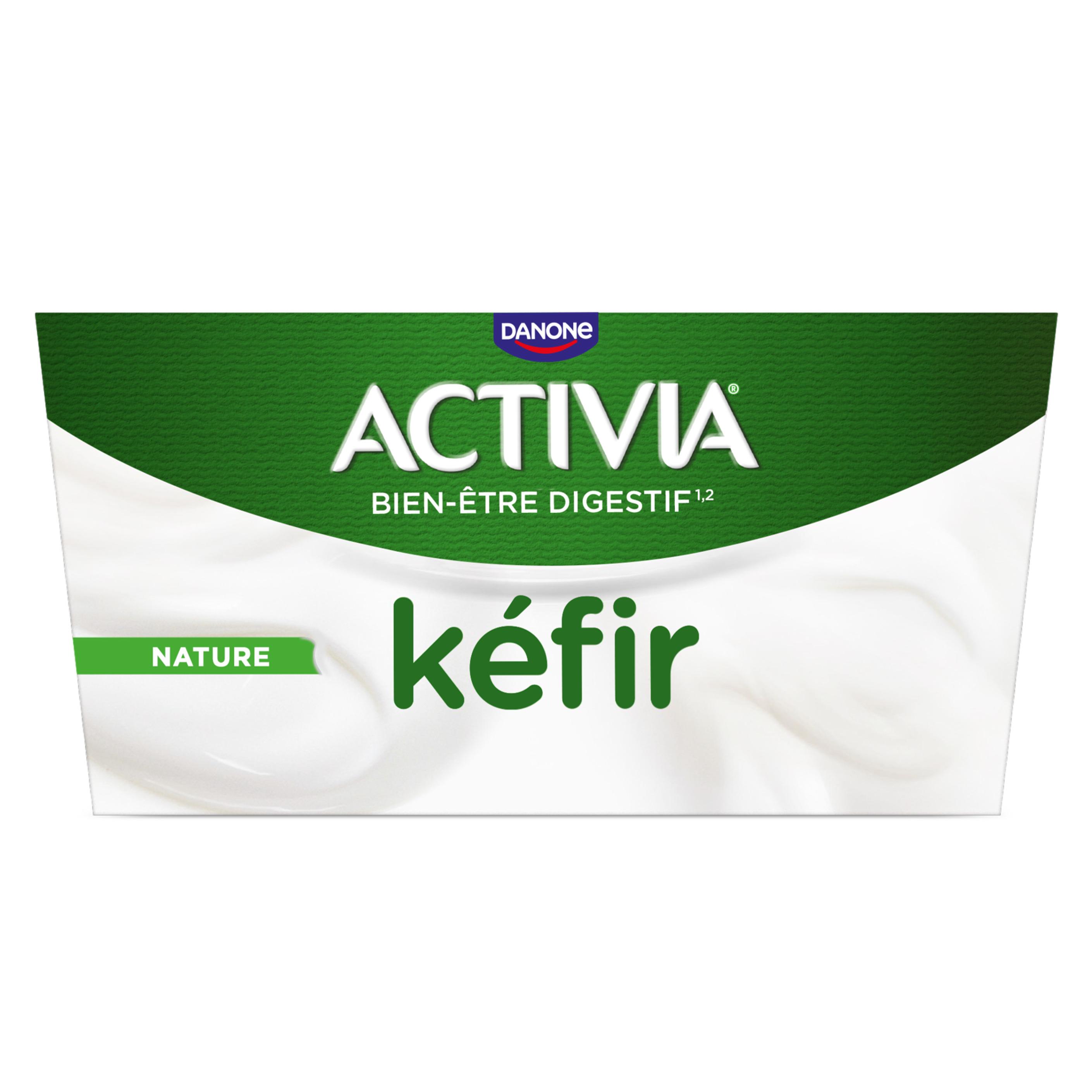 DANONE Activia Kéfir au bifidus nature 4x125g