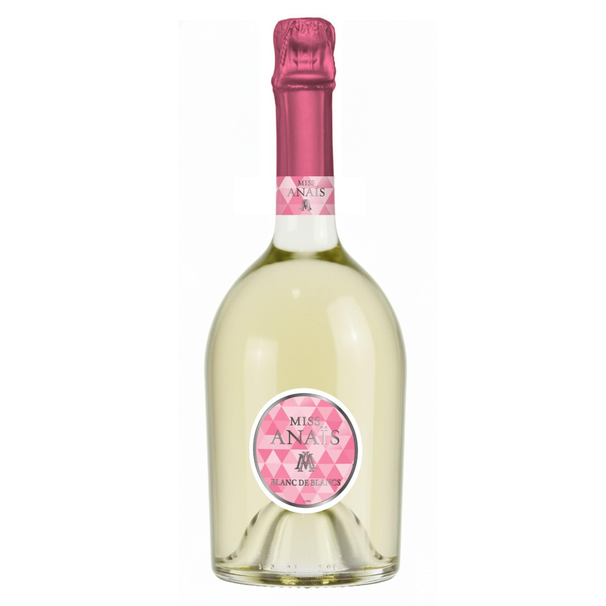 Vin mousseux brut Miss Anaïs blanc de blancs 75cl