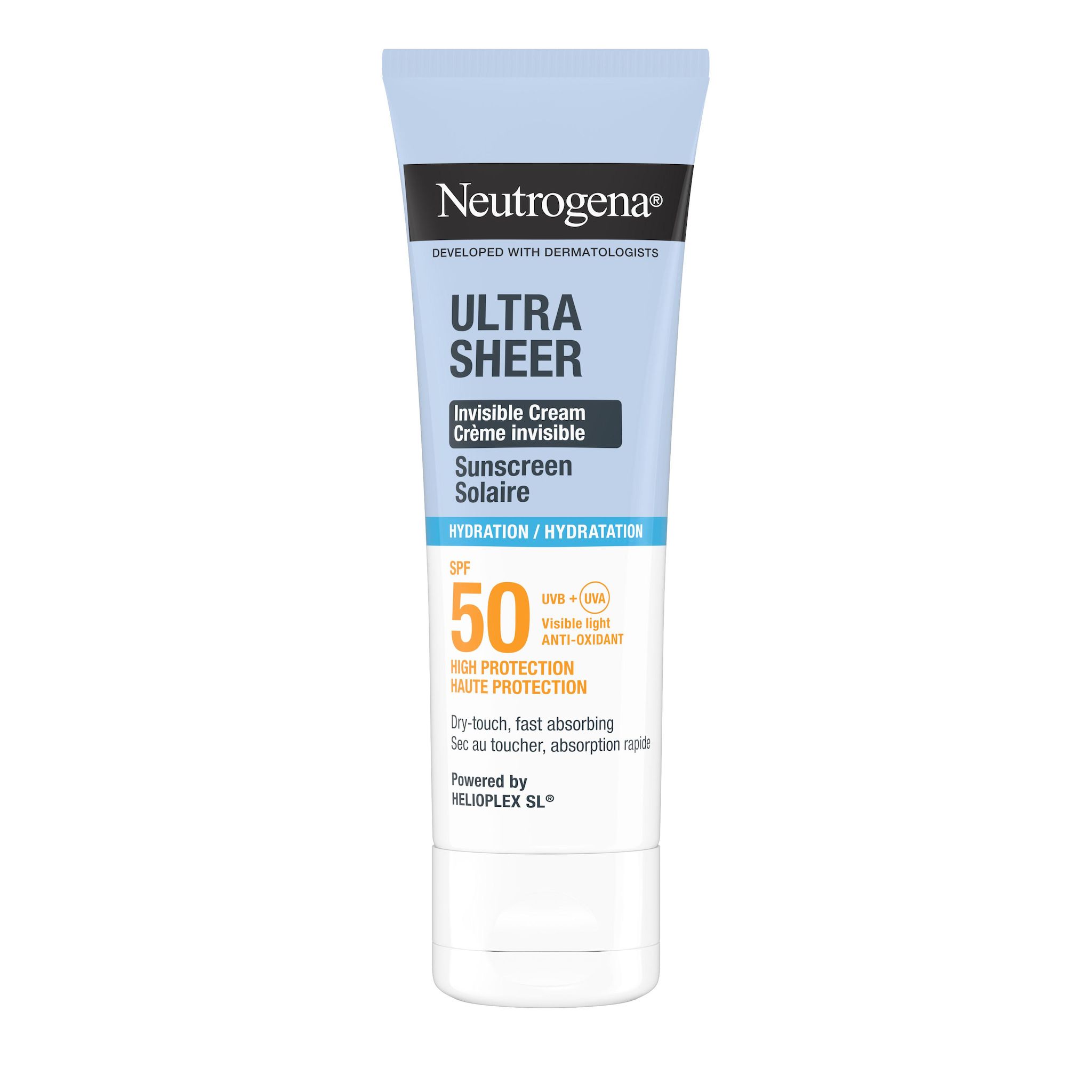 NEUTROGENA Ultra sheer Crème solaire invisible hydratante SPF50 50ml