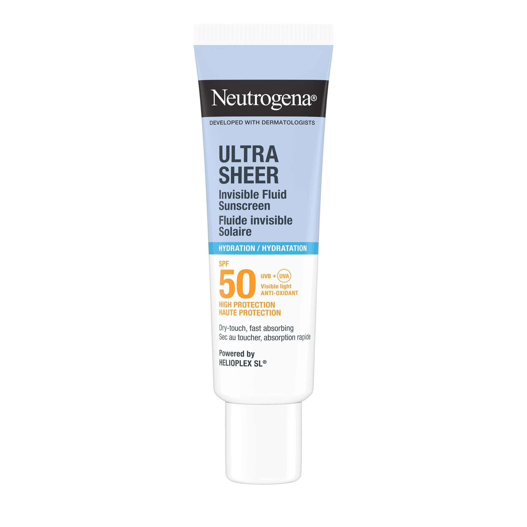 NEUTROGENA Ultra sheer Fluide invisible solaire hydratant SPF50 50ml