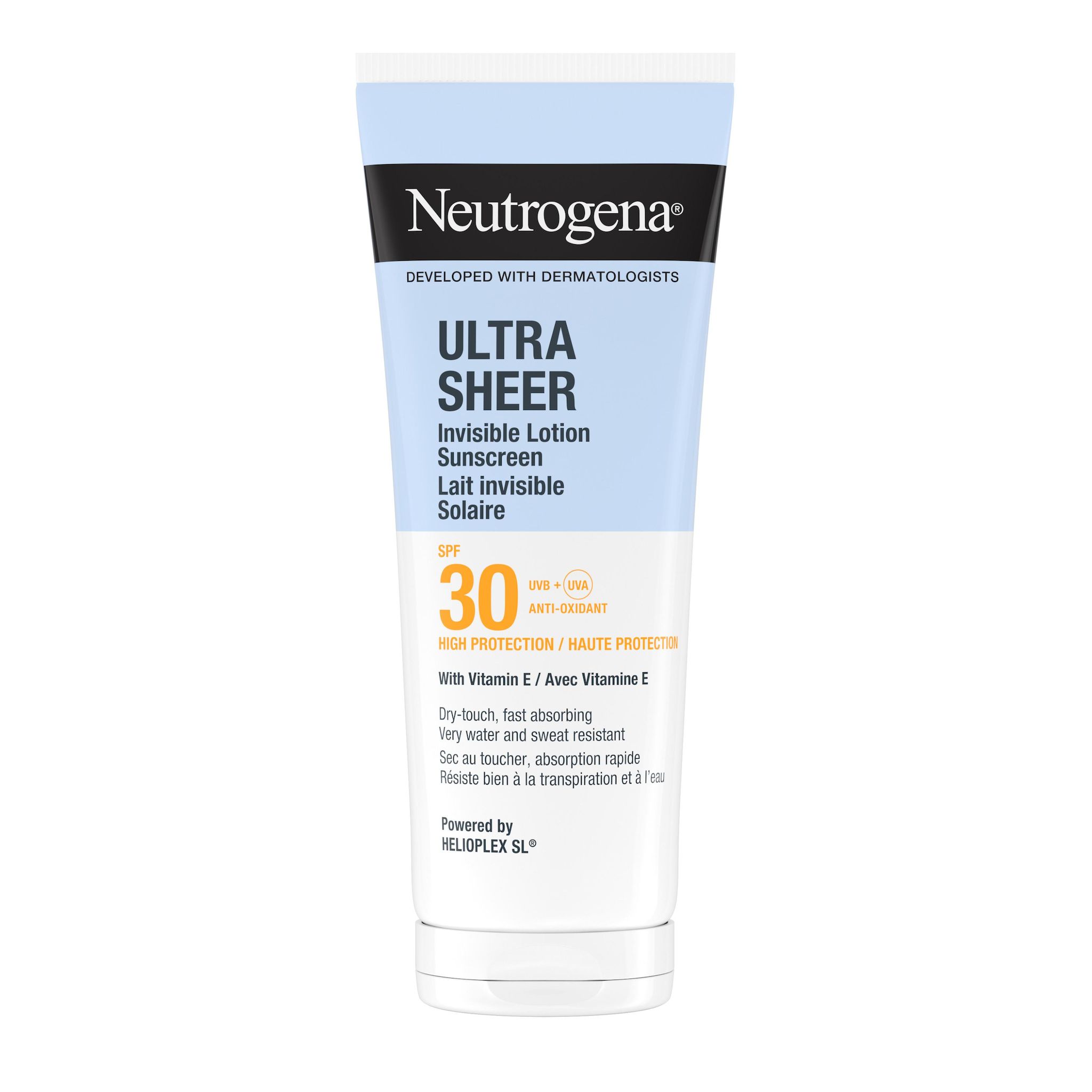 NEUTROGENA Ultra sheer Lait invisible solaire hydratant SPF30 200ml