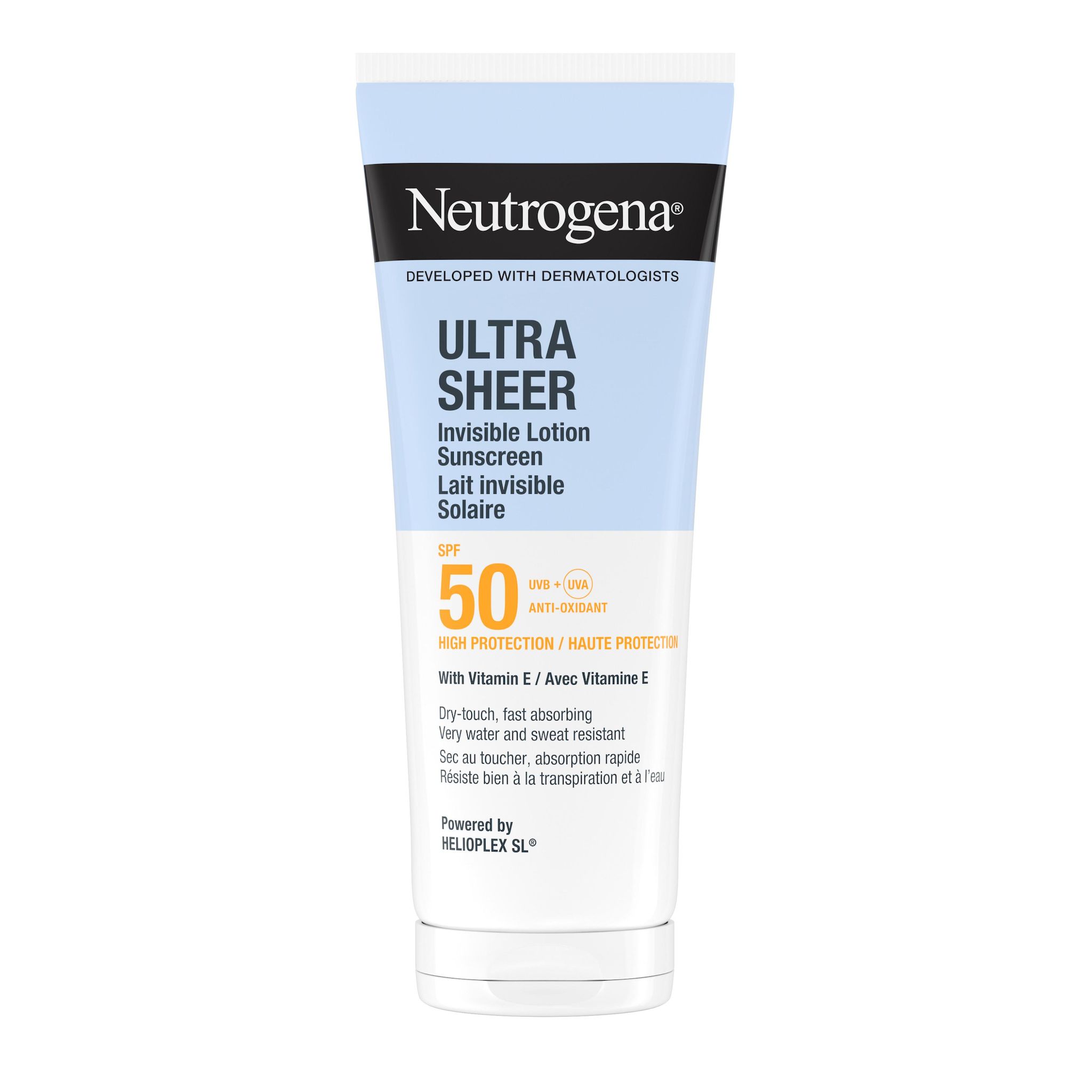 NEUTROGENA Ultra sheern Lait invisible solaire SPF50 200ml