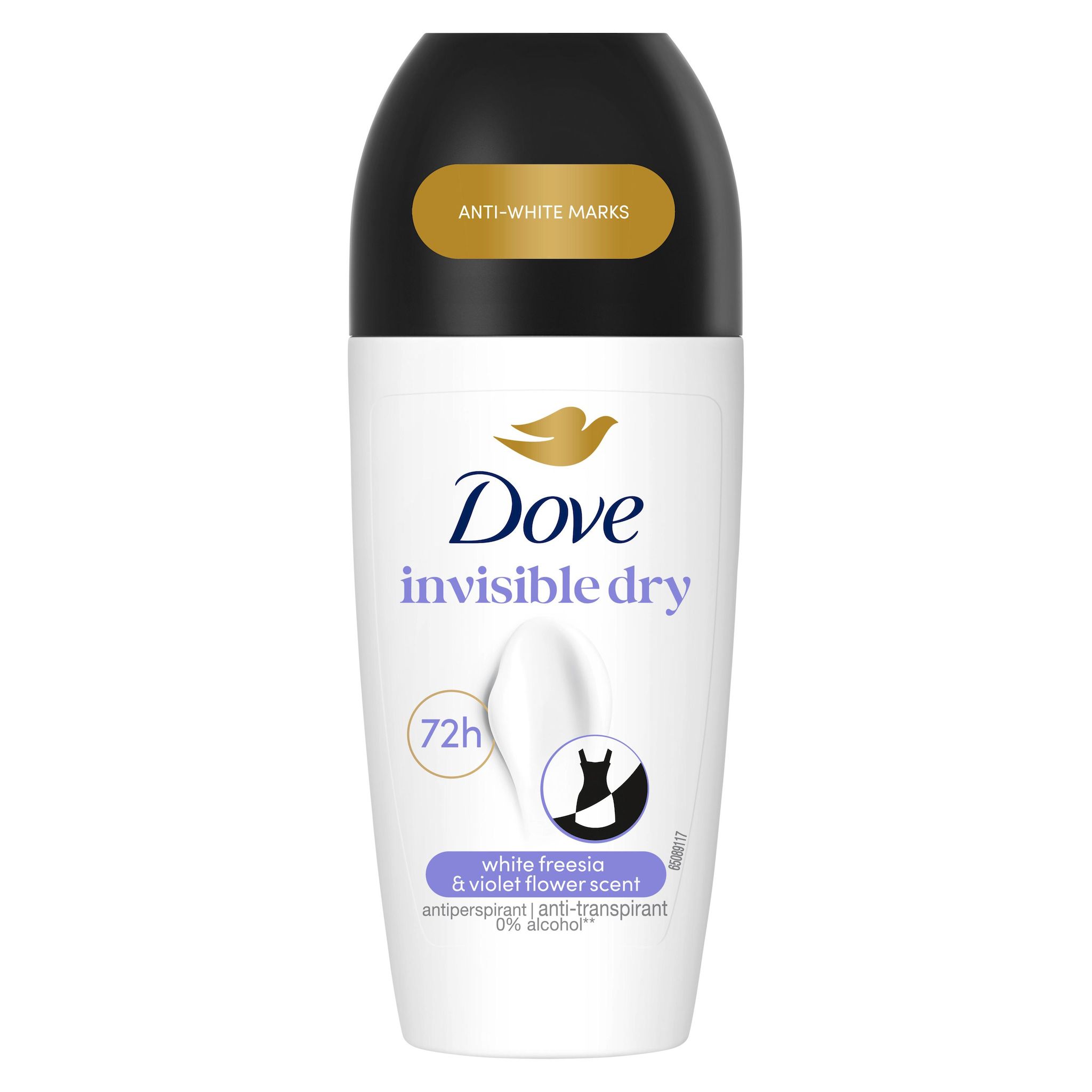 DOVE Invisible Dry Déodorant bille 72H white freesia & violet flower scent 50ml