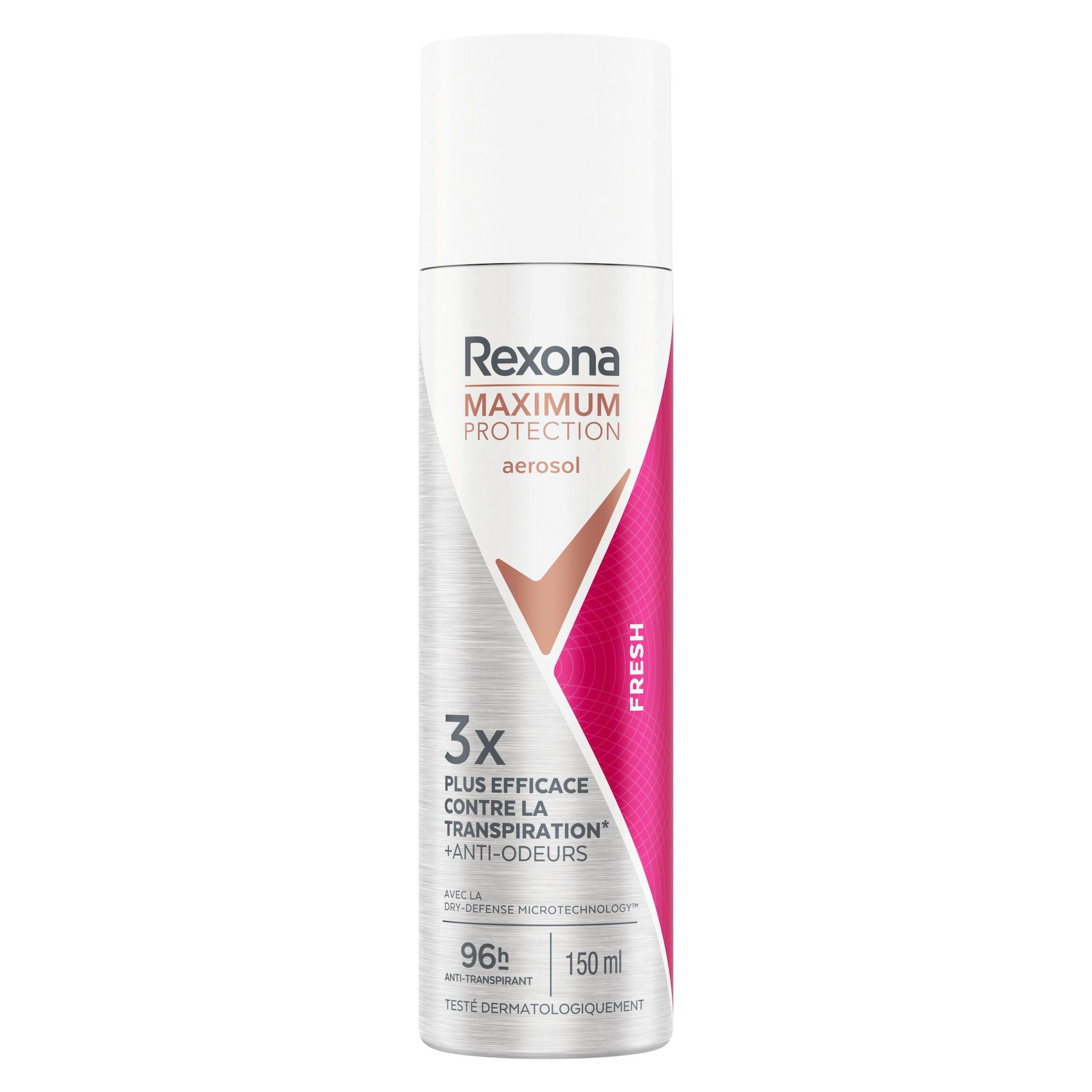 REXONA Déodorant spray maximum Protection 96H fresh 150ml
