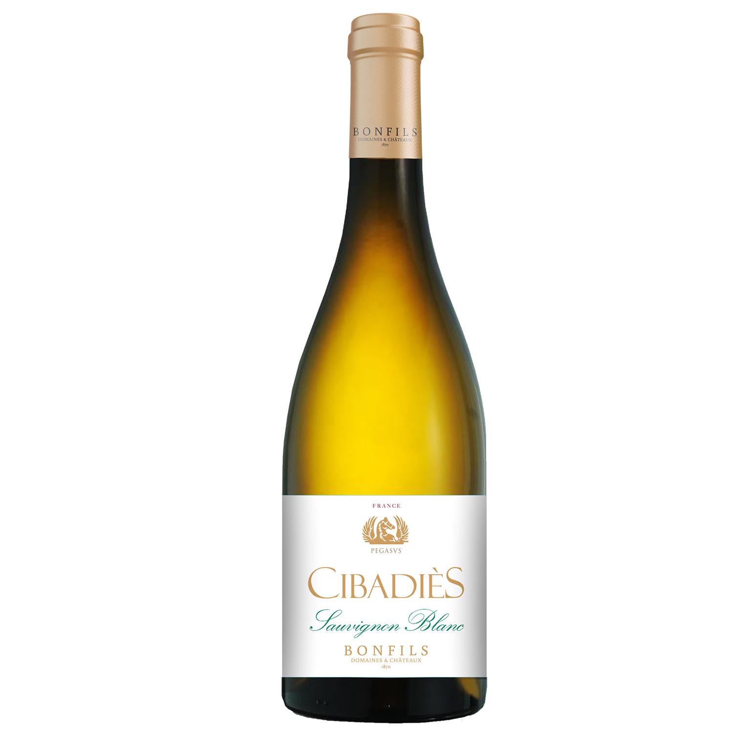 IGP Pays d'Oc DOMAINE CIBADIES blanc cuvée Pegase 75cl