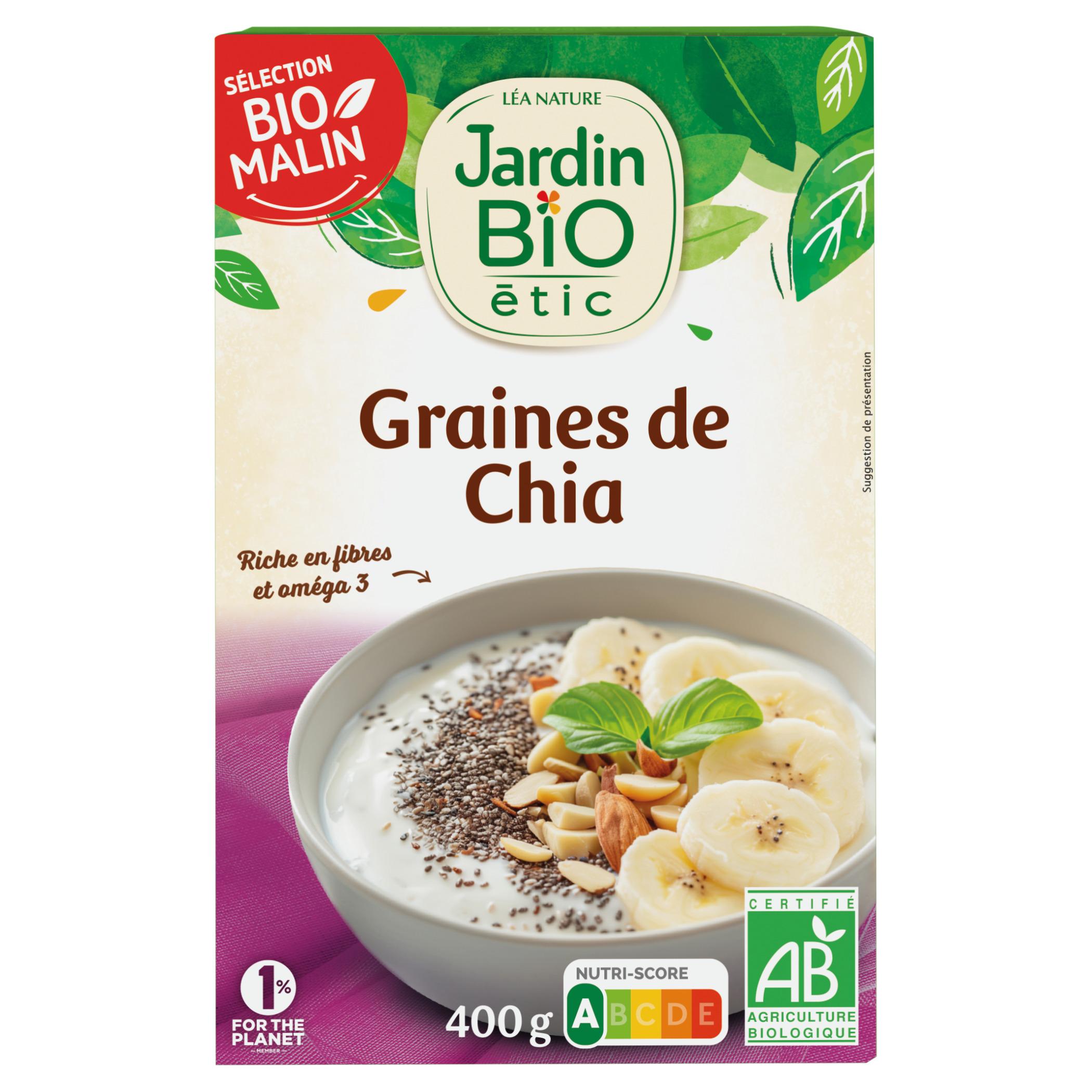 JARDIN BIO Graines de chia 400g