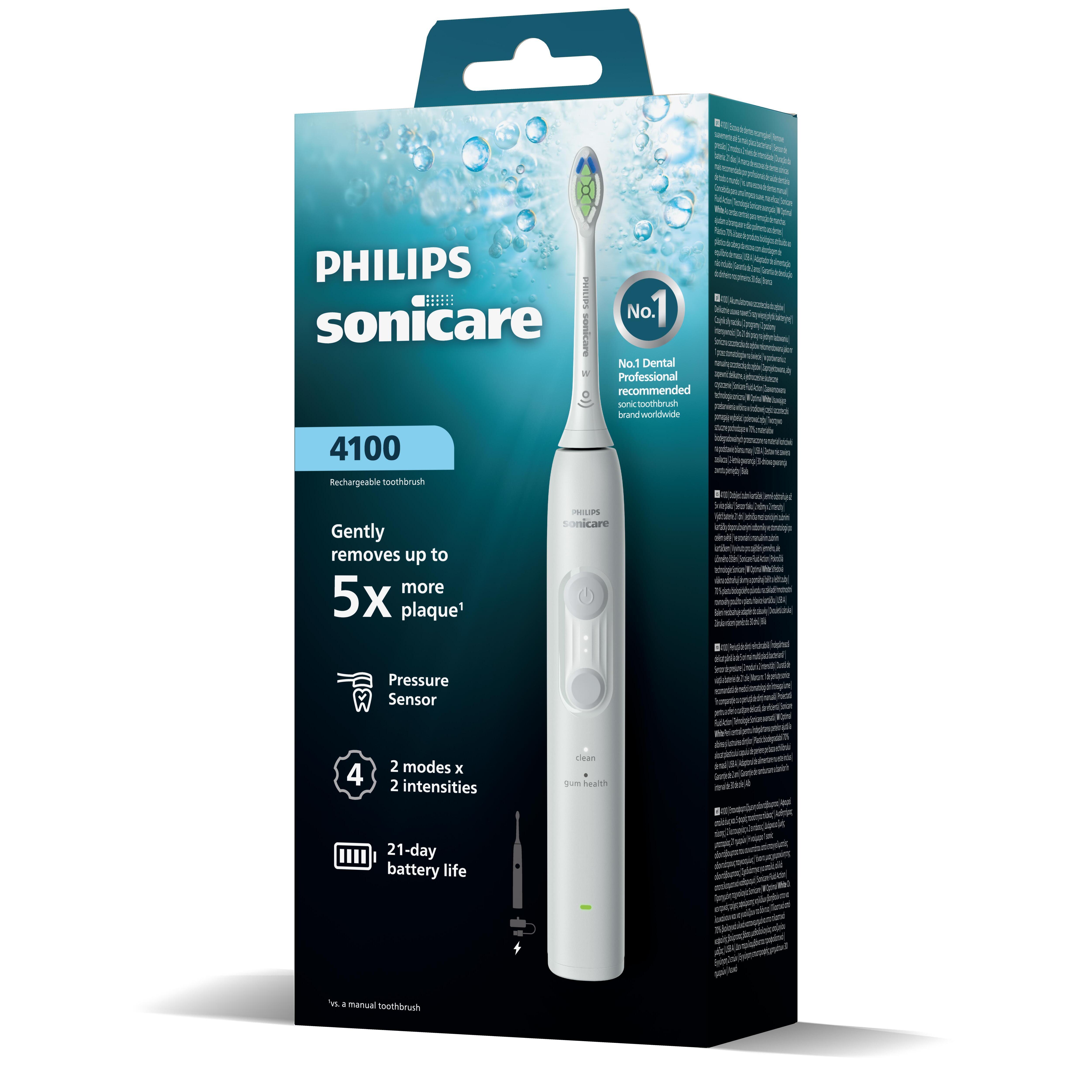 PHILIPS Sonicare Brosse à dents électrique 4100 1 brosse