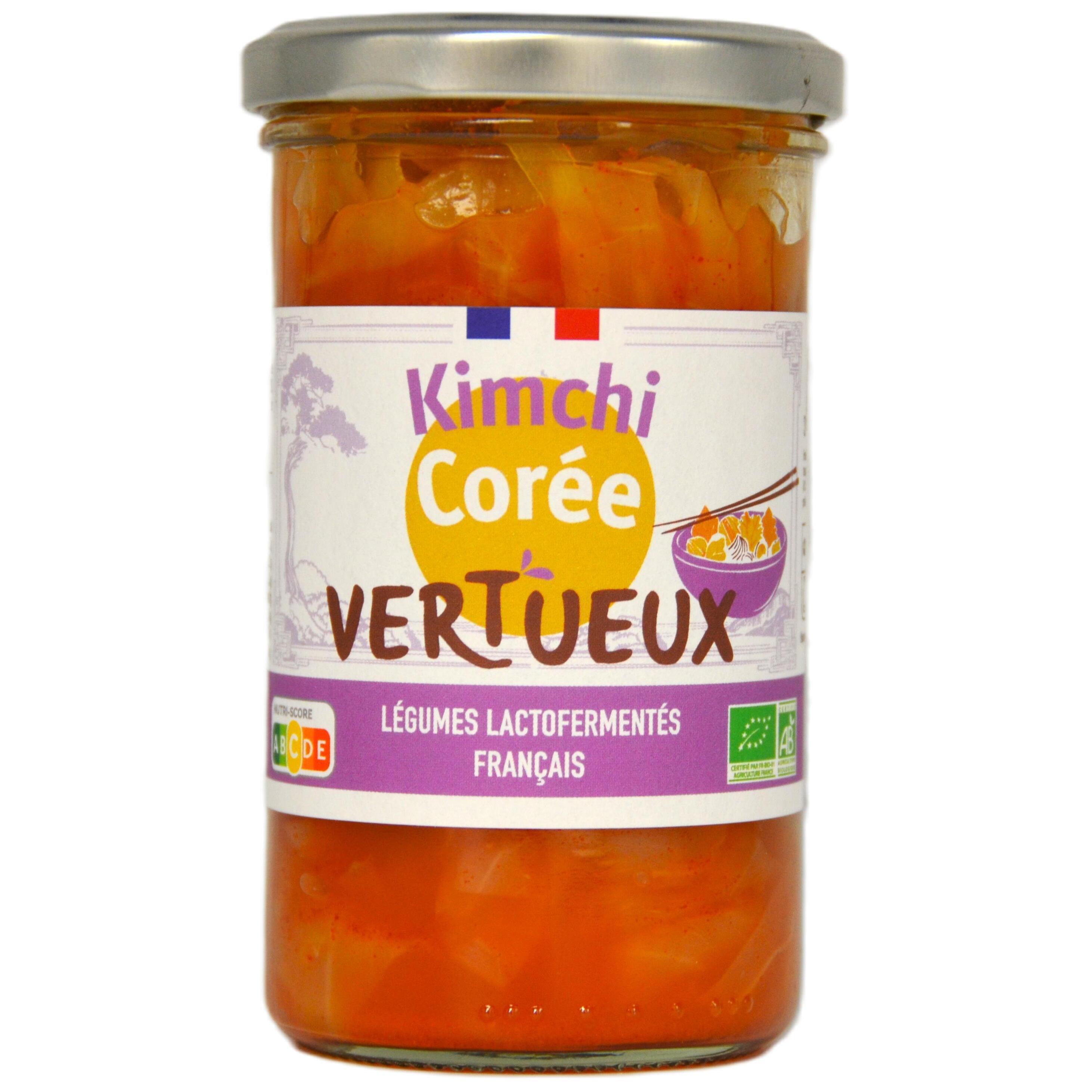 VERTUEUX Kimchi coréen en bocal 250g