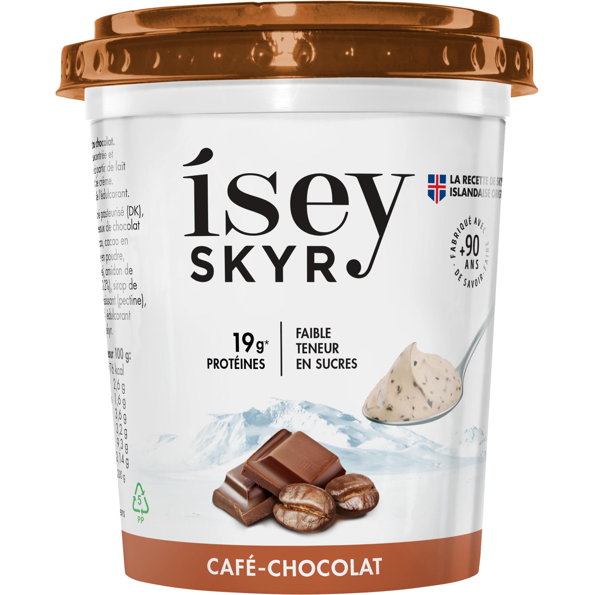 ISEY Skyr café chocolat 400g