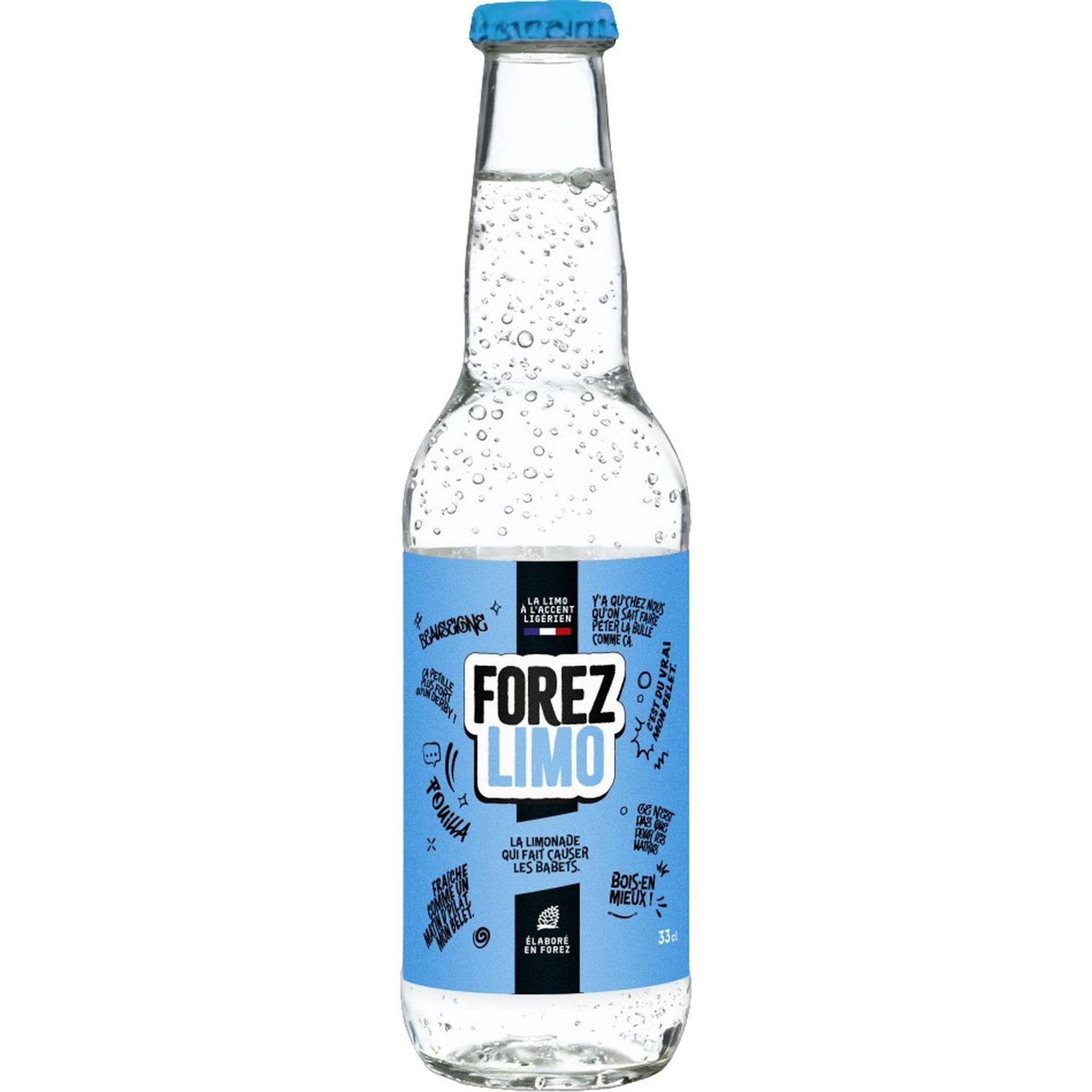 FOREZ Limonade bouteille verre 33cl