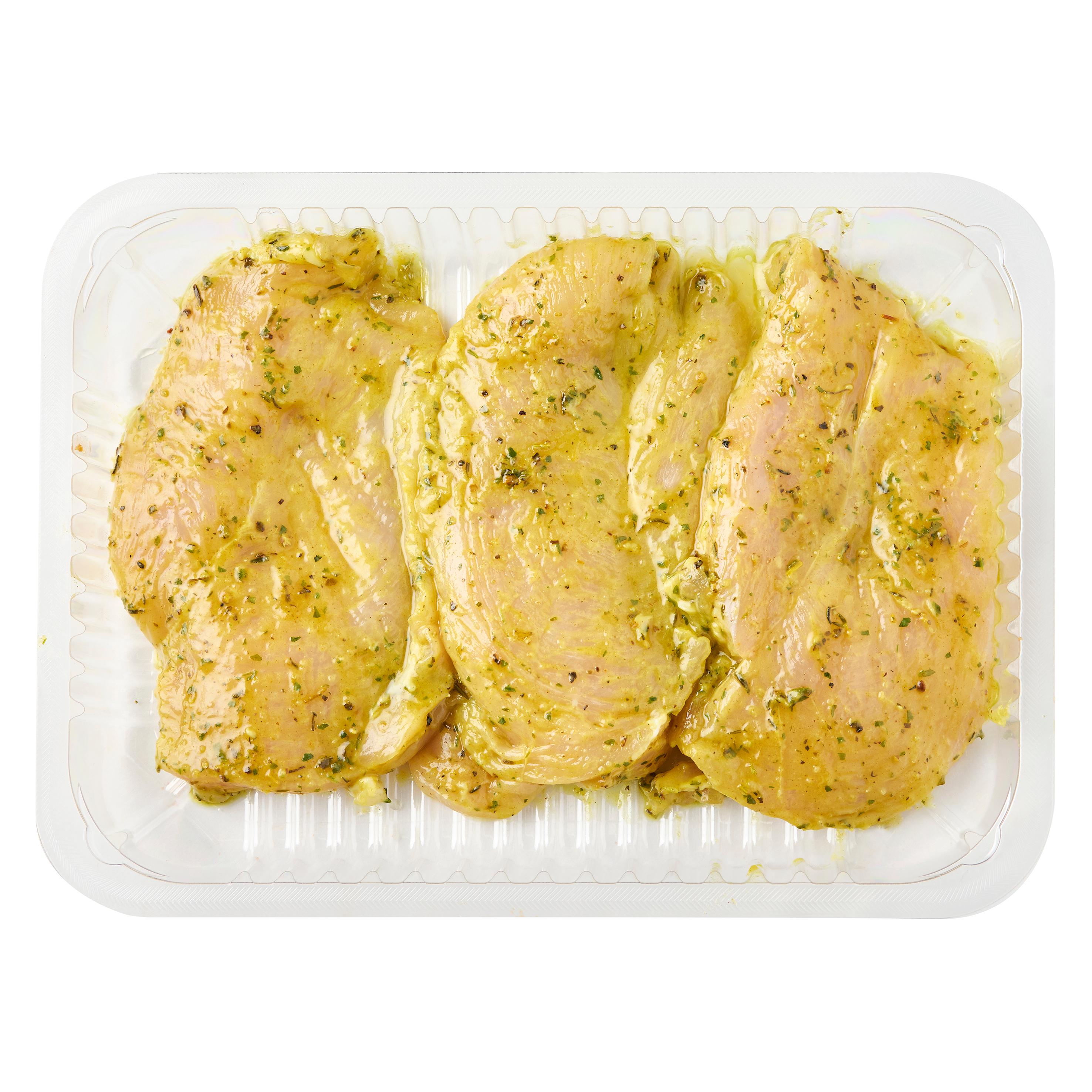 Voir la diapositive 2 : MON BOUCHER Filet de poulet au thym et citron 350g