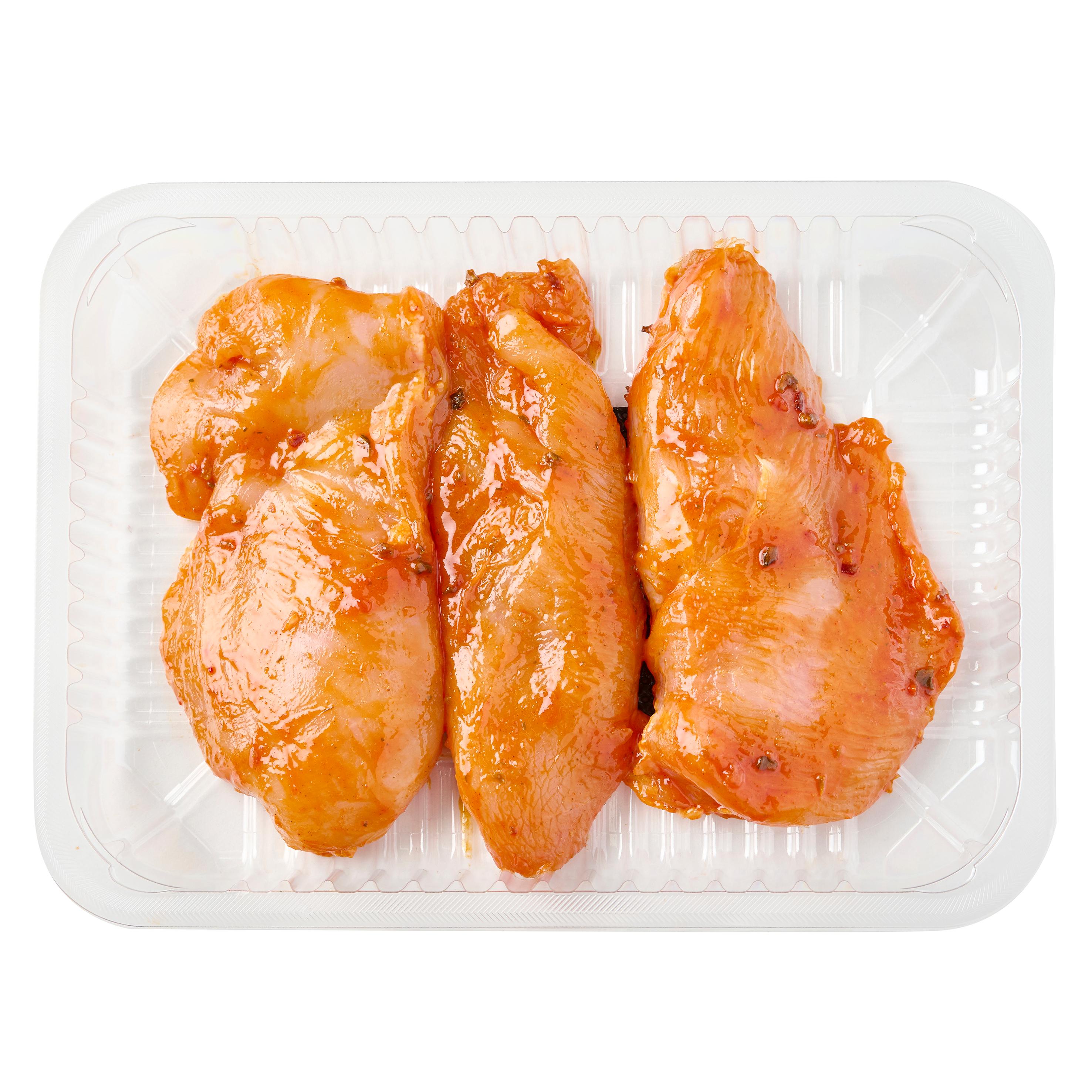 Voir la diapositive 2 : MON BOUCHER Filet de poulet Tex Mex 350g