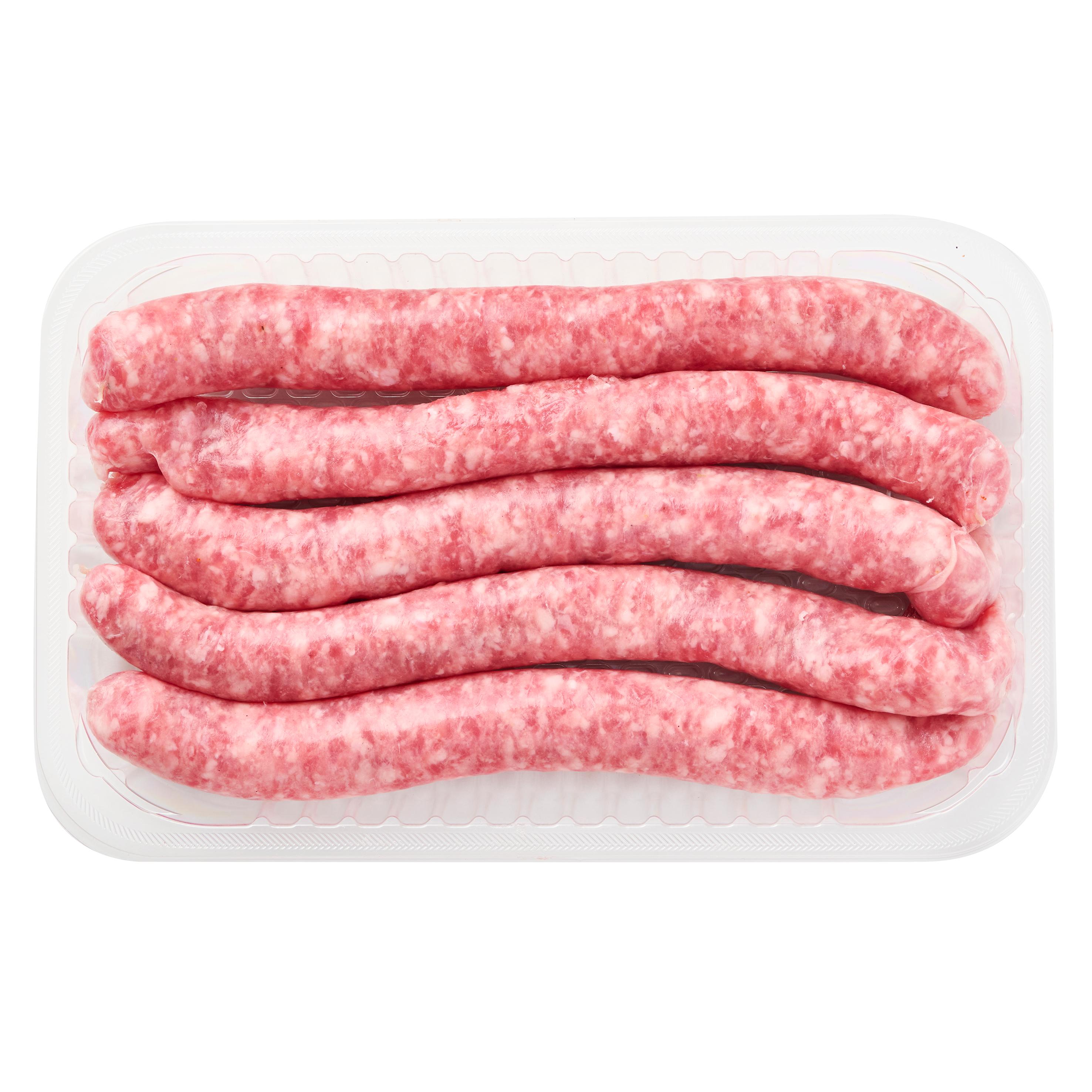 Voir la diapositive 2 : MON BOUCHER Chipolatas brasse 5 pièces 500g