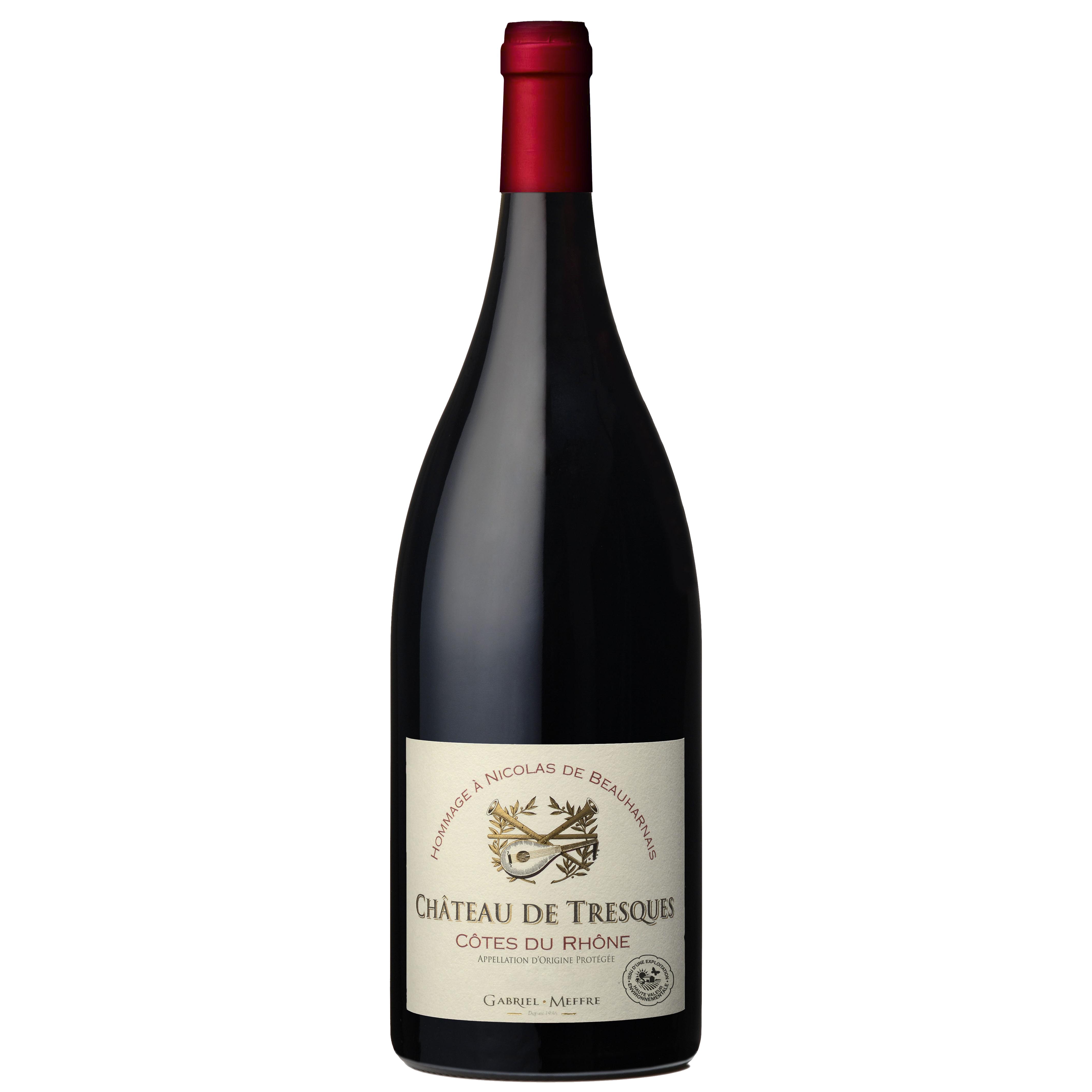 AOP CÔTES DU RHÔNE rouge Château de Tresques 1,5l