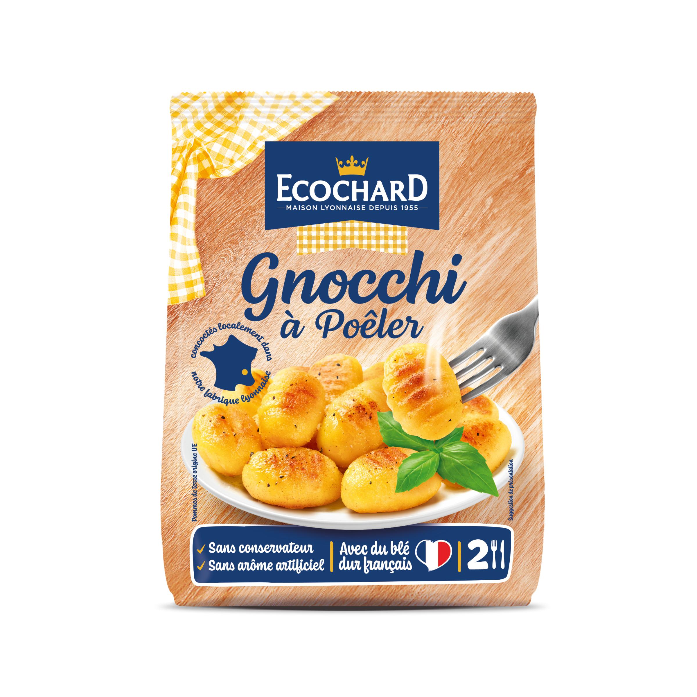 ECOCHARD Gnocchi nature à poêler 2 parts 300g