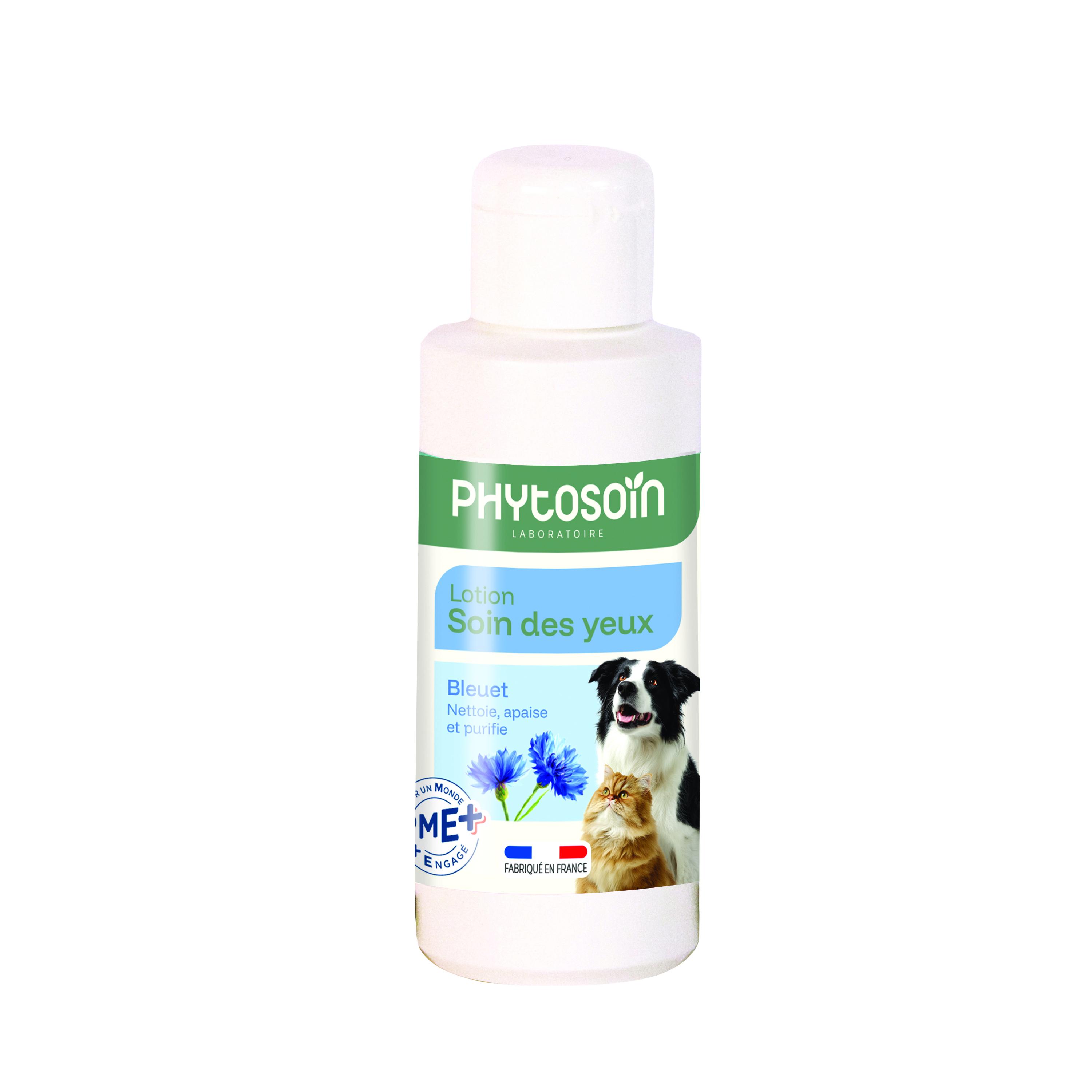 PHYTOSOIN Lotion soin des yeux pour chien et chat 100ml