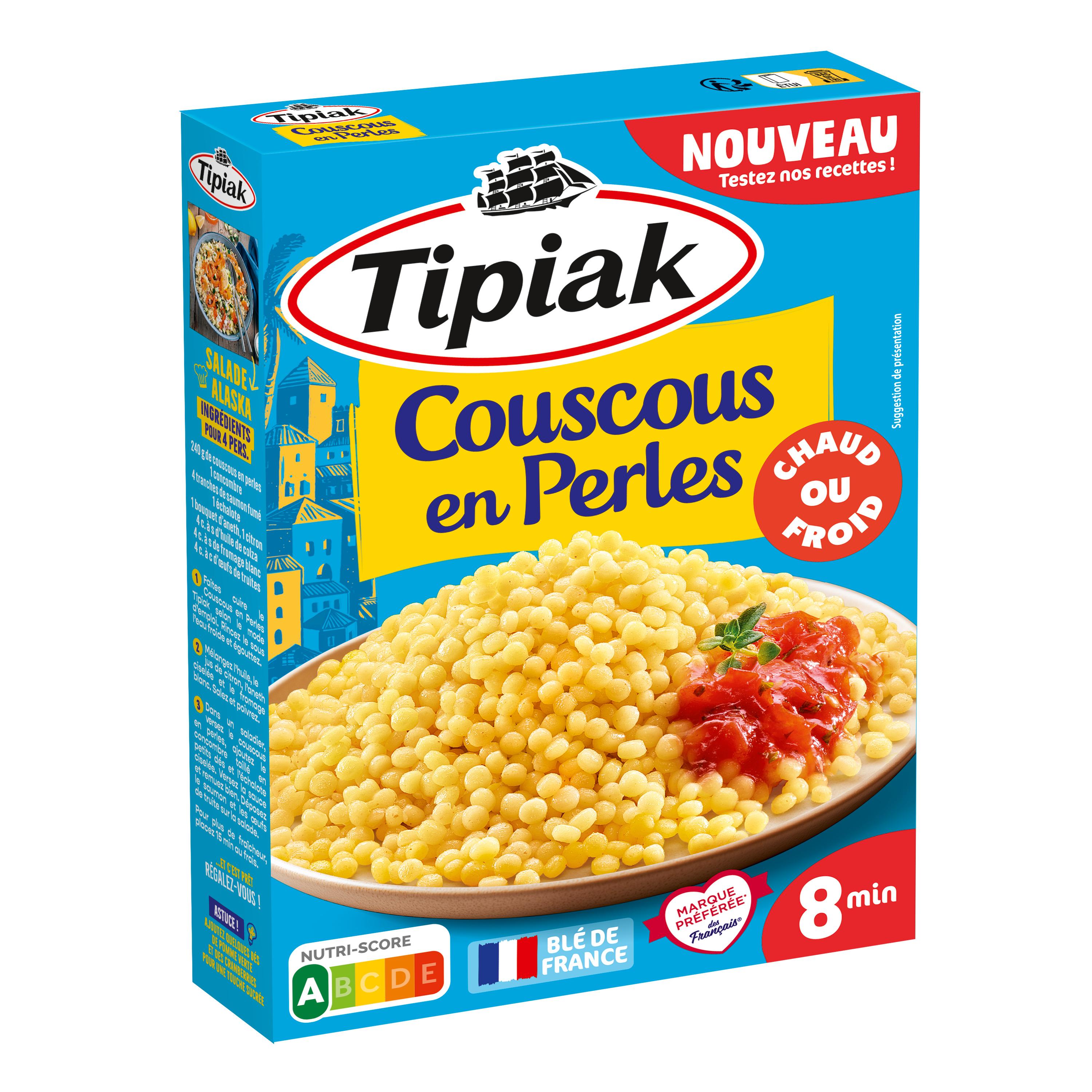 TIPIAK Couscous en perle 400g