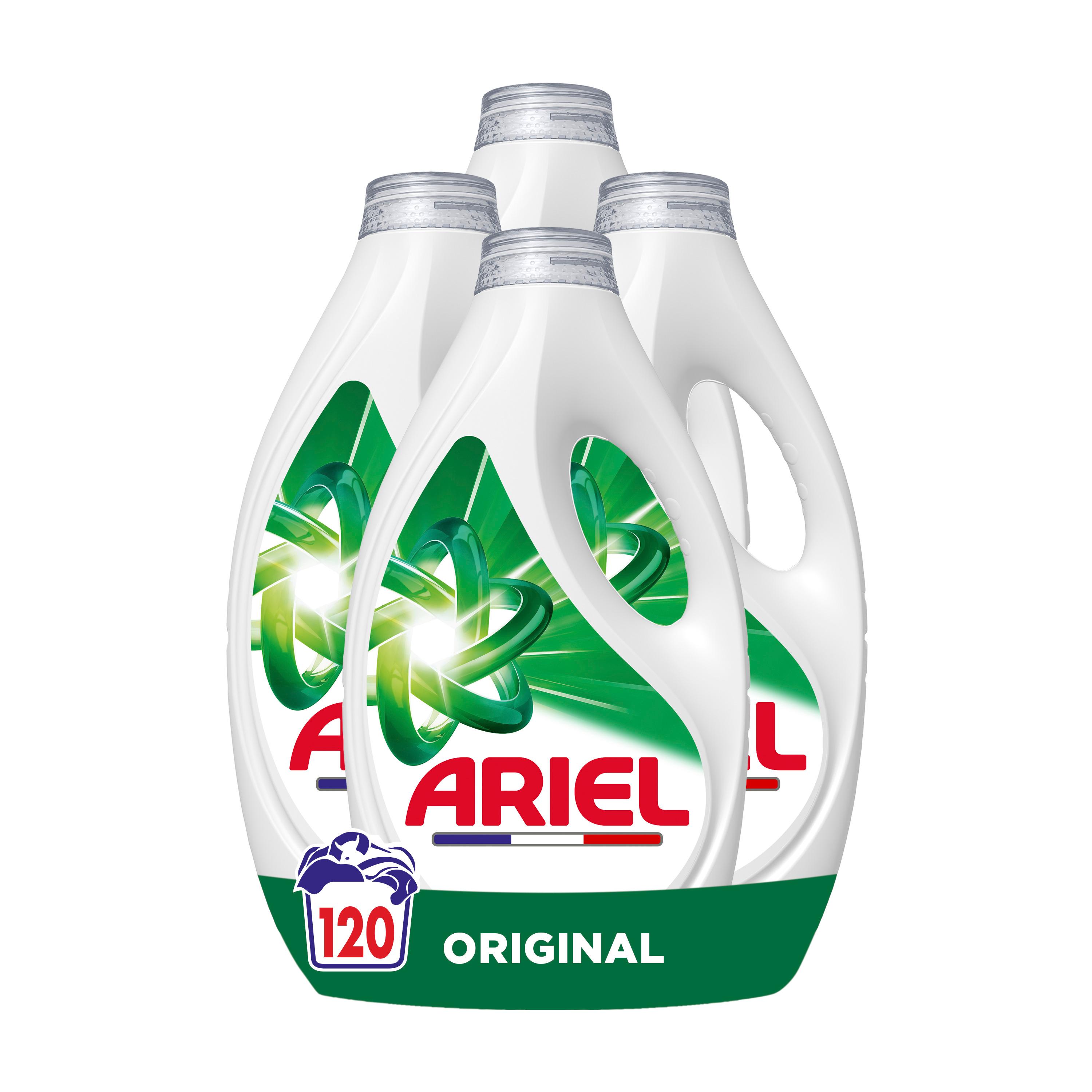 ARIEL Lessive liquide 120 lavages 5.4l