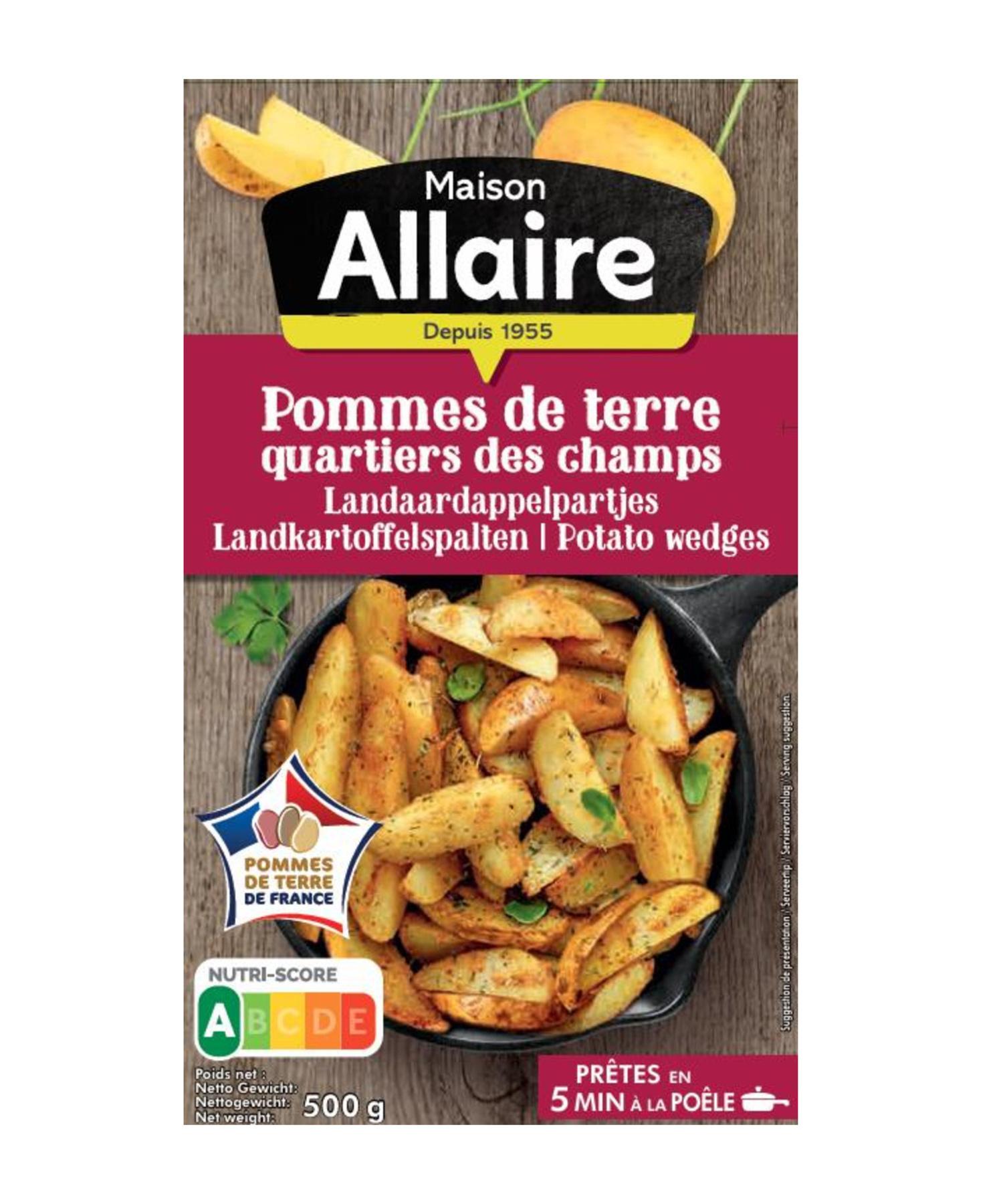 ALLAIRE Pommes de terre quartier des champs 500g